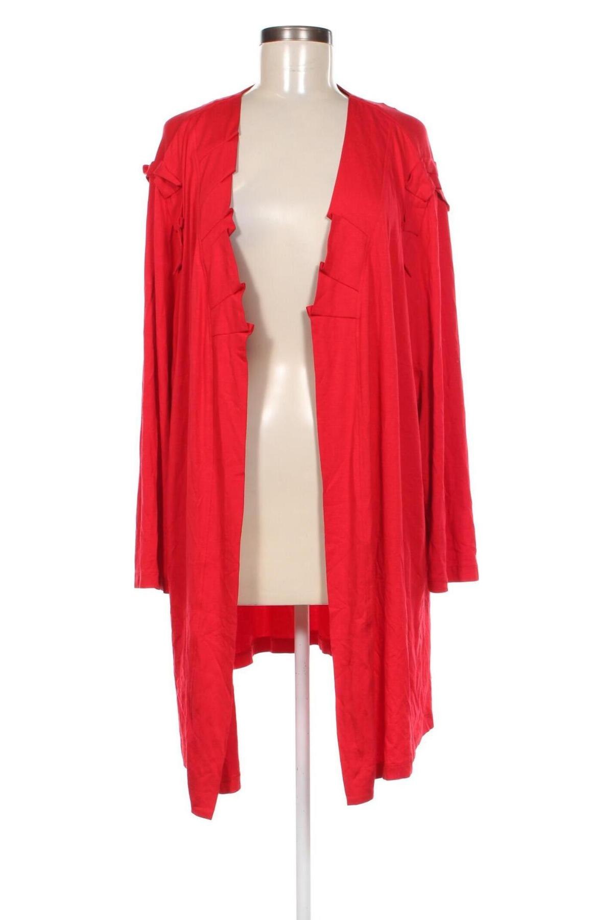 Damen Strickjacke Sempre Piu, Größe XXL, Farbe Rot, Preis € 20,49