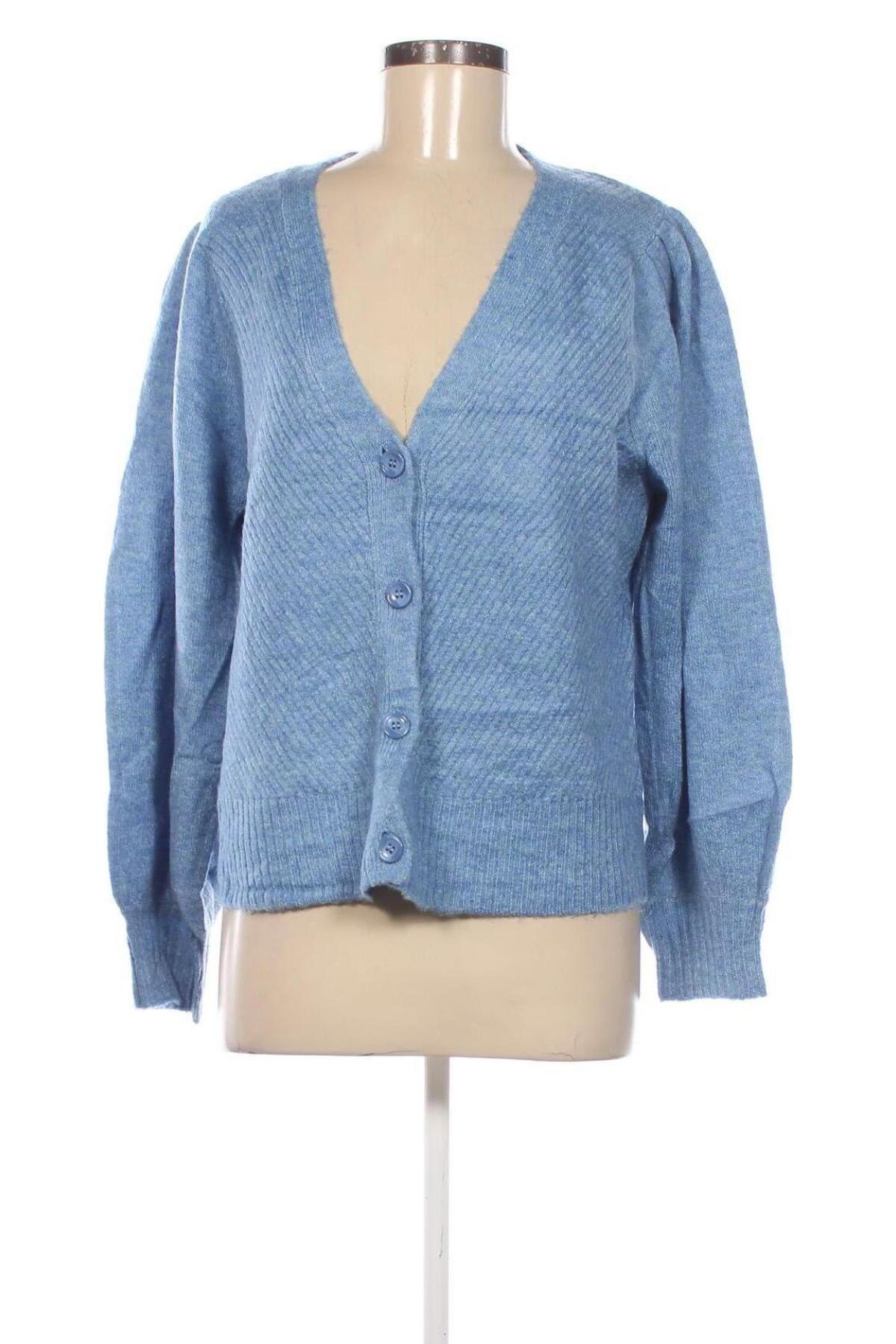 Damen Strickjacke Sirup, Größe L, Farbe Blau, Preis 17,99 €