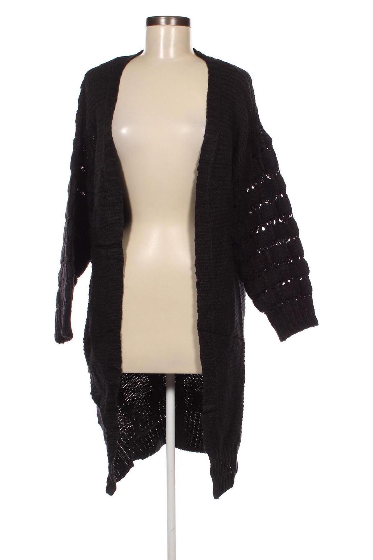 Cardigan de damă Sublevel, Mărime S, Culoare Negru, Preț 95,99 Lei