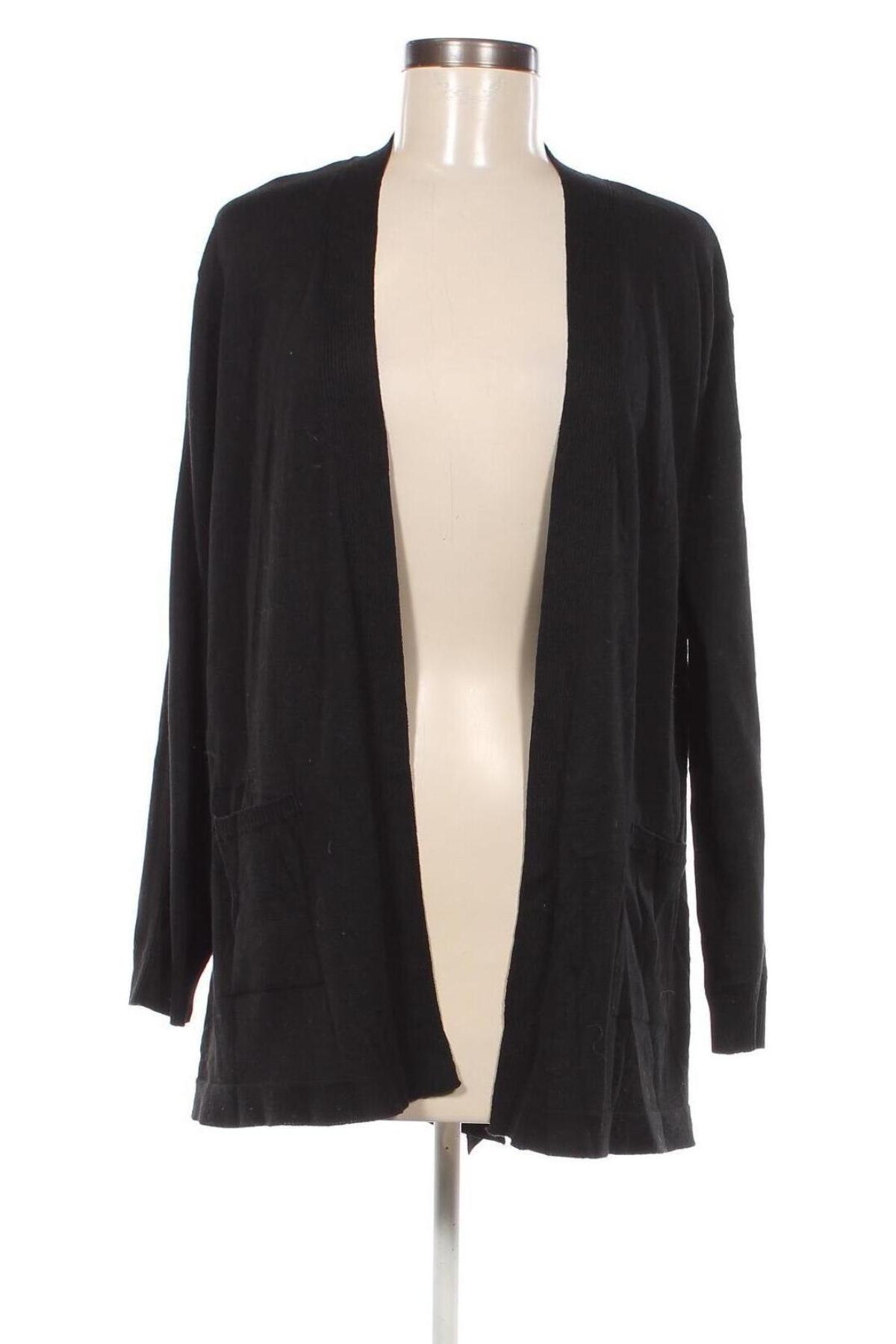 Cardigan de damă Time and tru, Mărime L, Culoare Negru, Preț 48,99 Lei