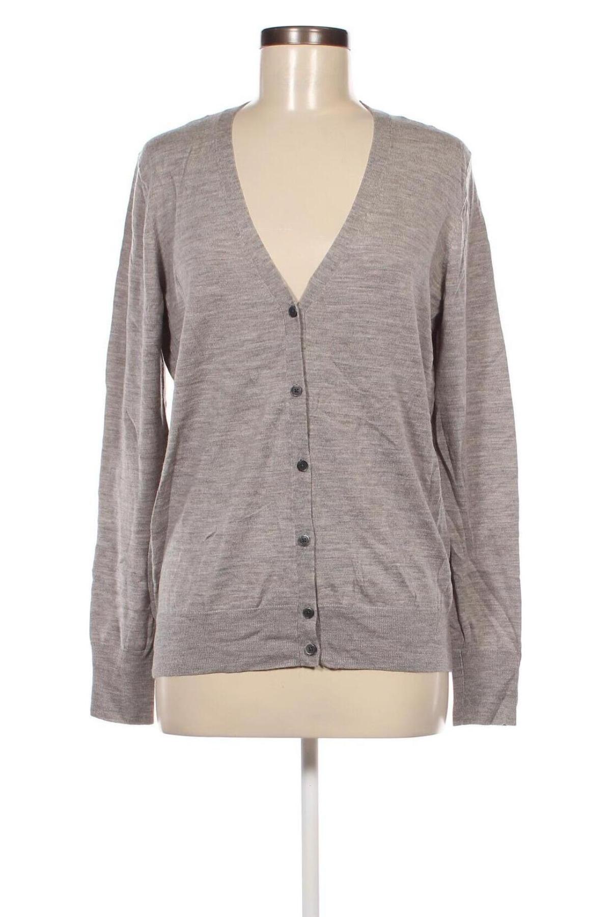 Damen Strickjacke Uniqlo, Größe L, Farbe Grau, Preis € 13,49