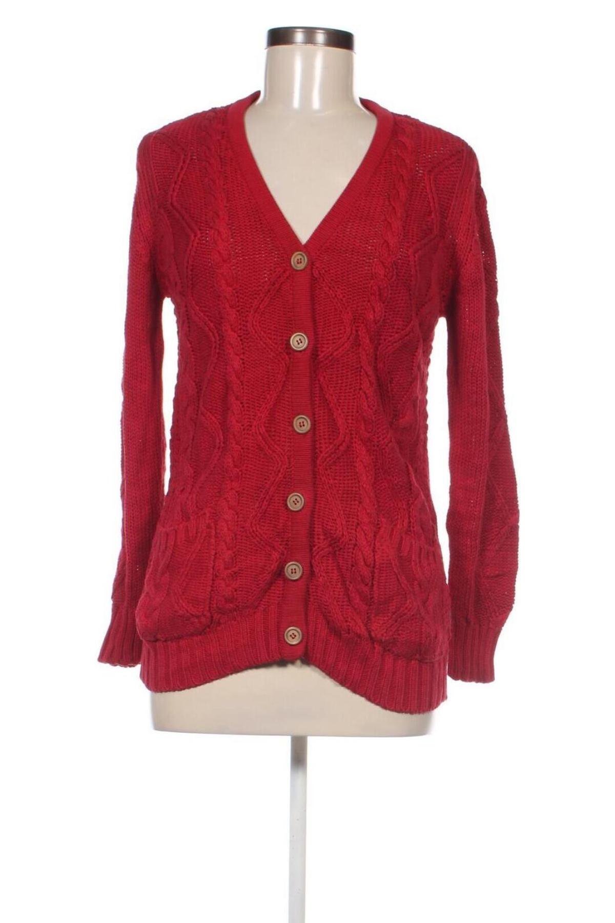 Damen Strickjacke Vero Moda, Größe S, Farbe Rot, Preis 5,99 €