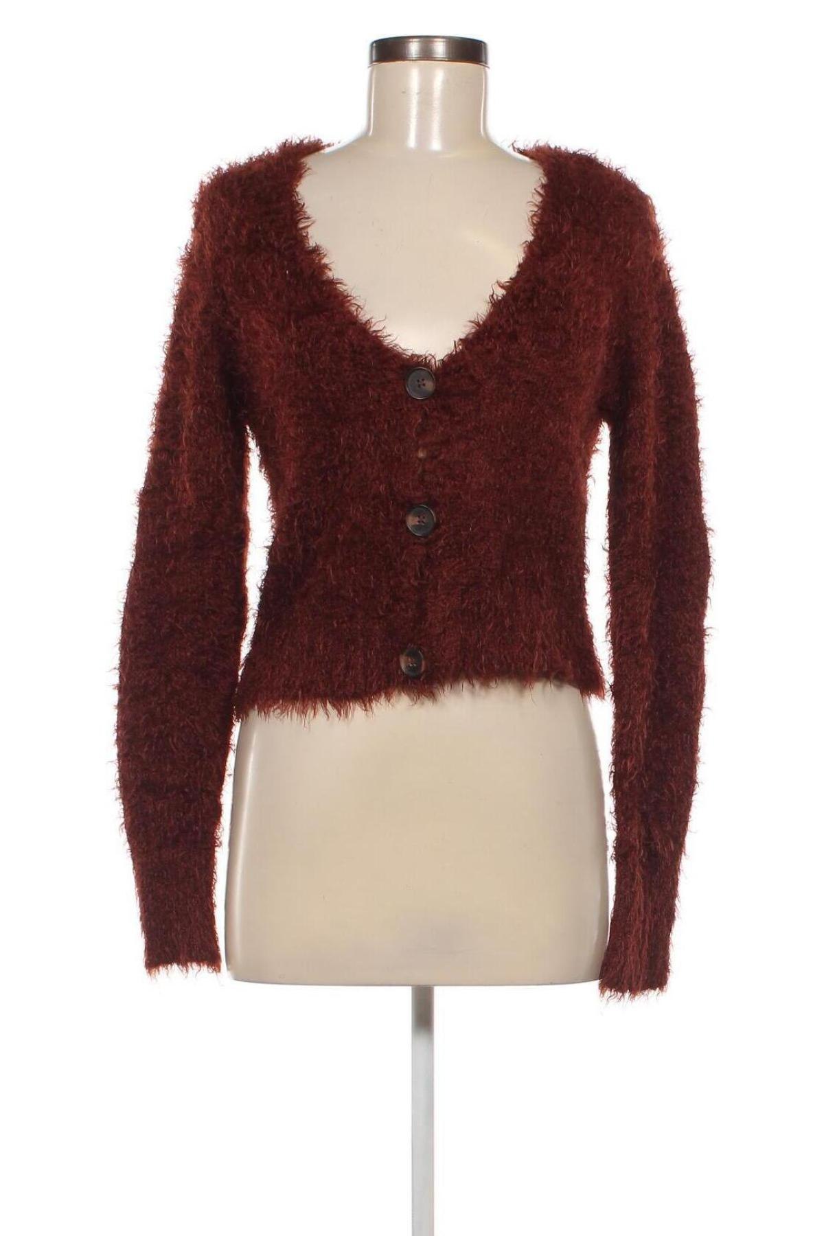 Cardigan de damă Wild Fable, Mărime M, Culoare Maro, Preț 42,99 Lei