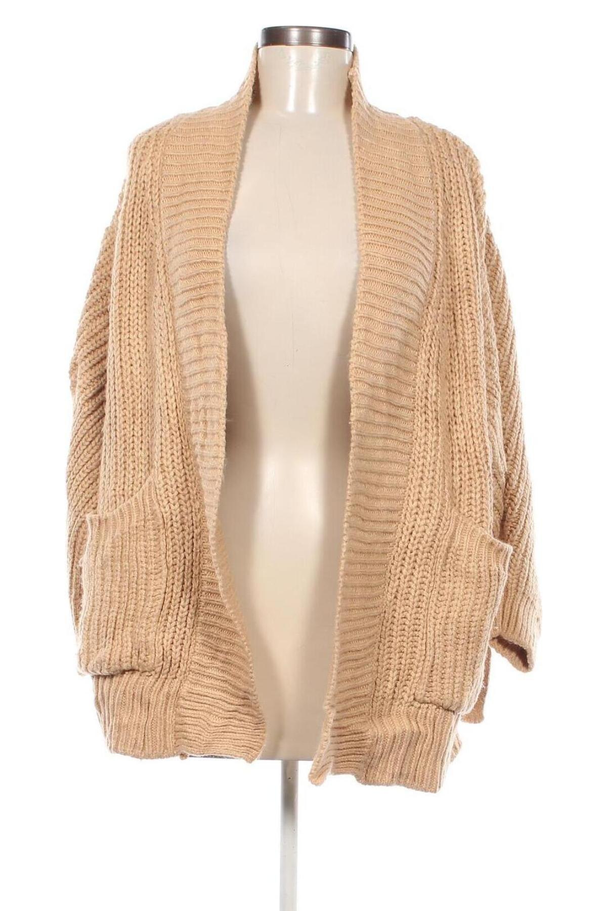 Damen Strickjacke Zara, Größe S, Farbe Beige, Preis € 8,99