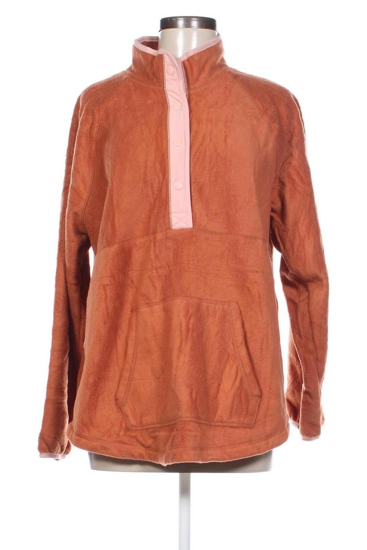 Damen Fleece Shirt Sonoma, Größe XL, Farbe Braun, Preis € 9,49