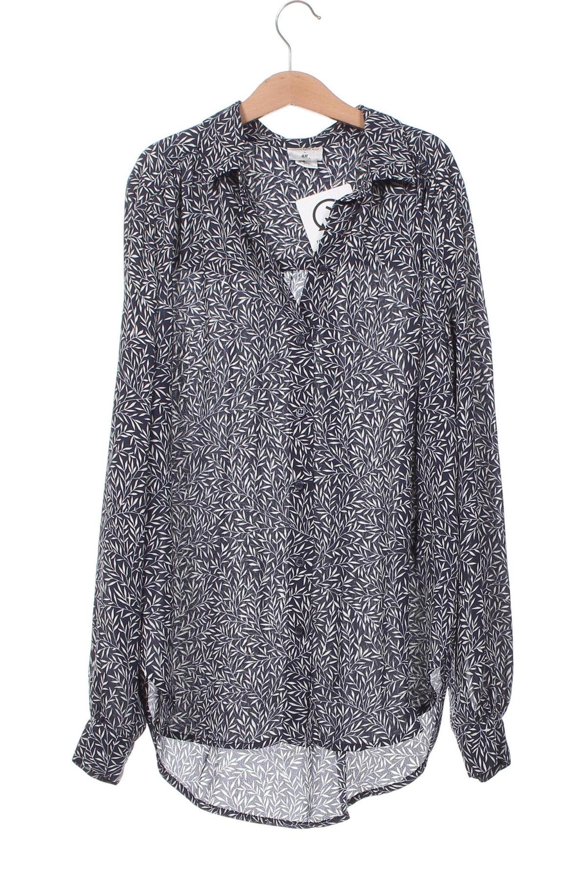 Damenbluse Morris & Co x H&M, Größe XS, Farbe Mehrfarbig, Preis € 8,82