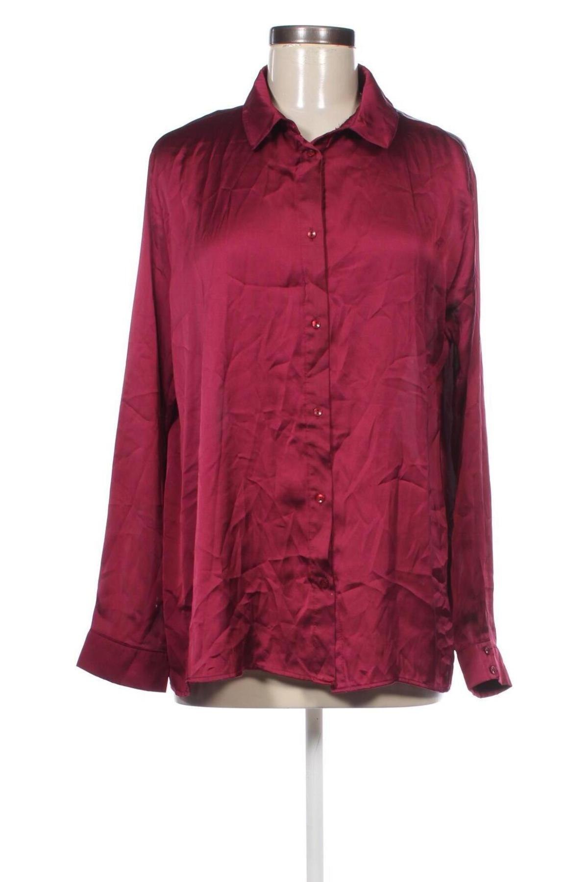 Damenbluse NA-KD, Größe M, Farbe Rot, Preis € 13,49