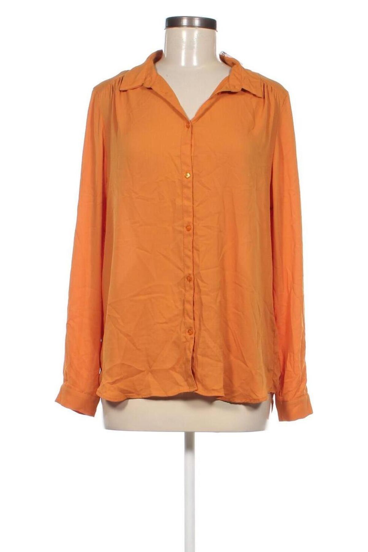 Damenbluse VILA, Größe M, Farbe Orange, Preis 7,49 €