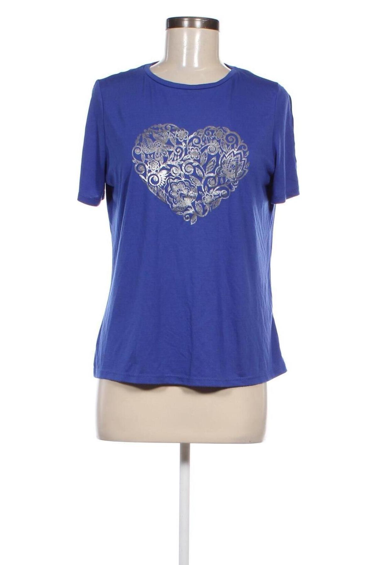 Damen T-Shirt Defacto, Größe M, Farbe Blau, Preis € 6,49