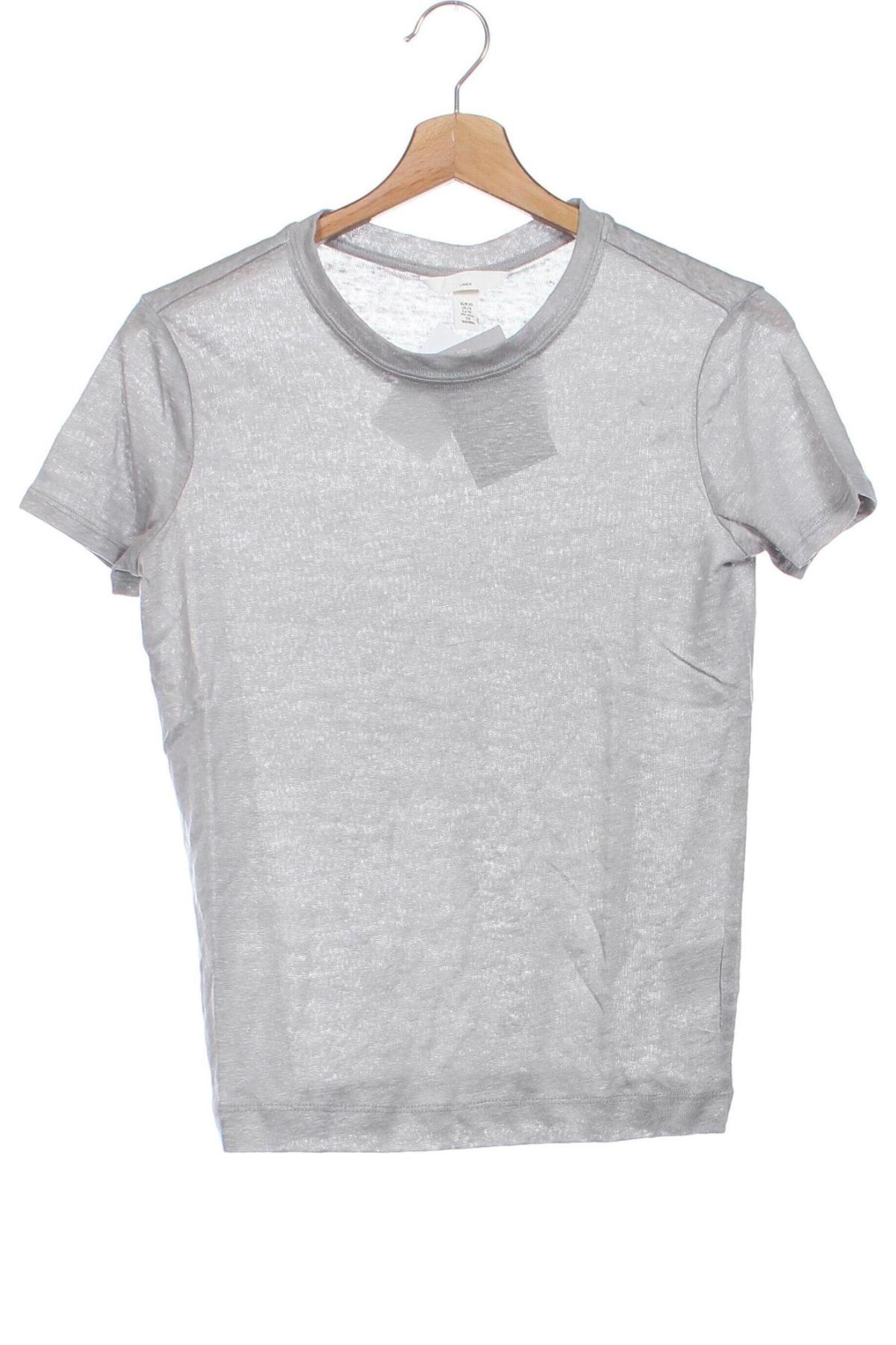 Damen T-Shirt H&M, Größe XS, Farbe Grau, Preis € 16,52