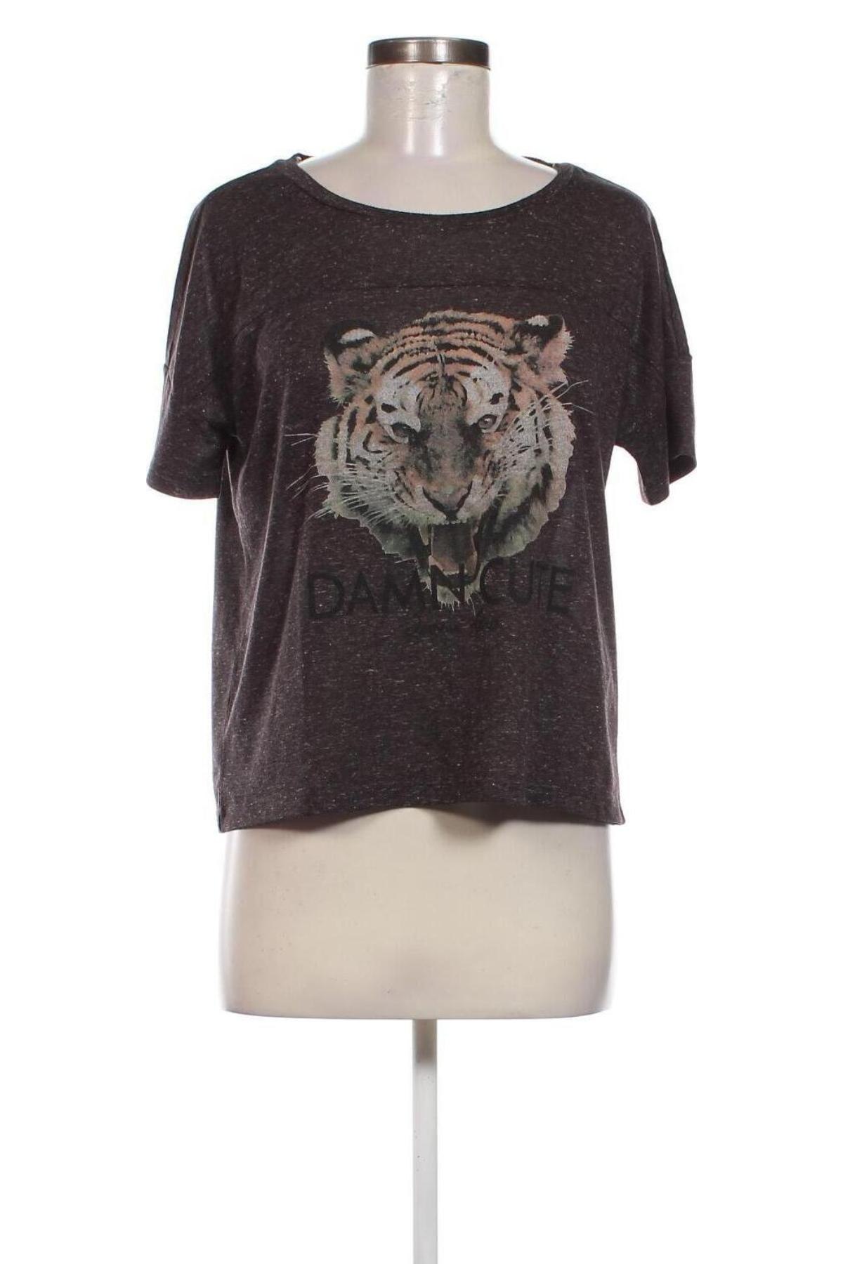 Damen T-Shirt ONLY, Größe L, Farbe Grau, Preis 4,99 €