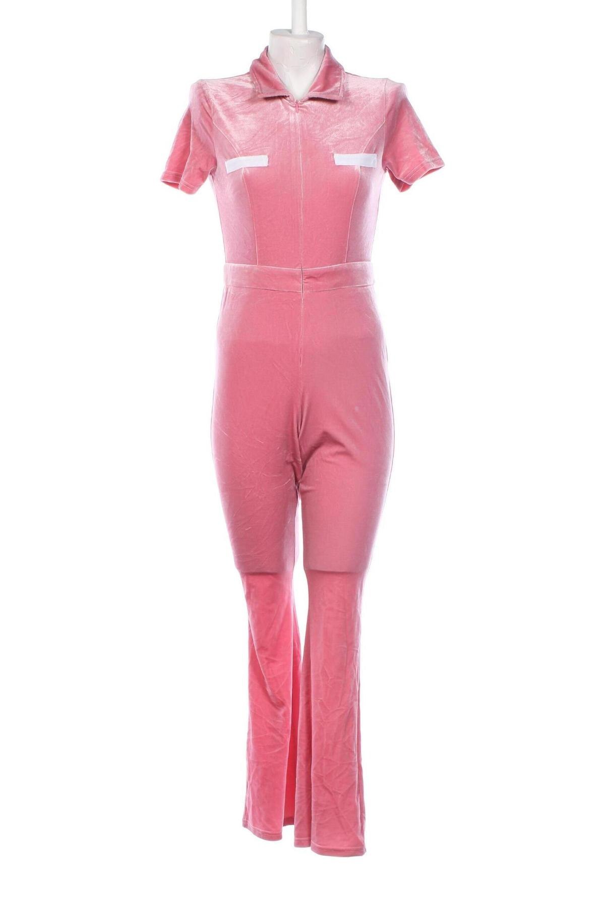 Langer Damen-Overall, Größe M, Farbe Rosa, Preis 15,99 €