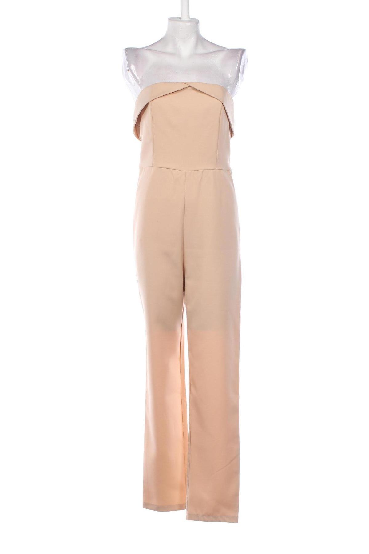 Langer Damen-Overall Lavish Alice, Größe M, Farbe Beige, Preis € 39,99