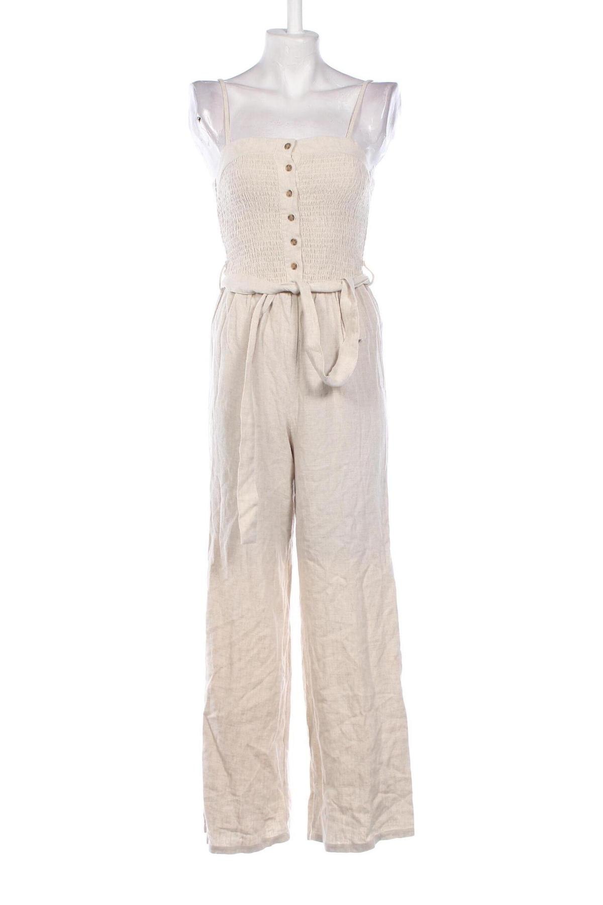 Langer Damen-Overall Sinsay, Größe M, Farbe Beige, Preis € 31,99