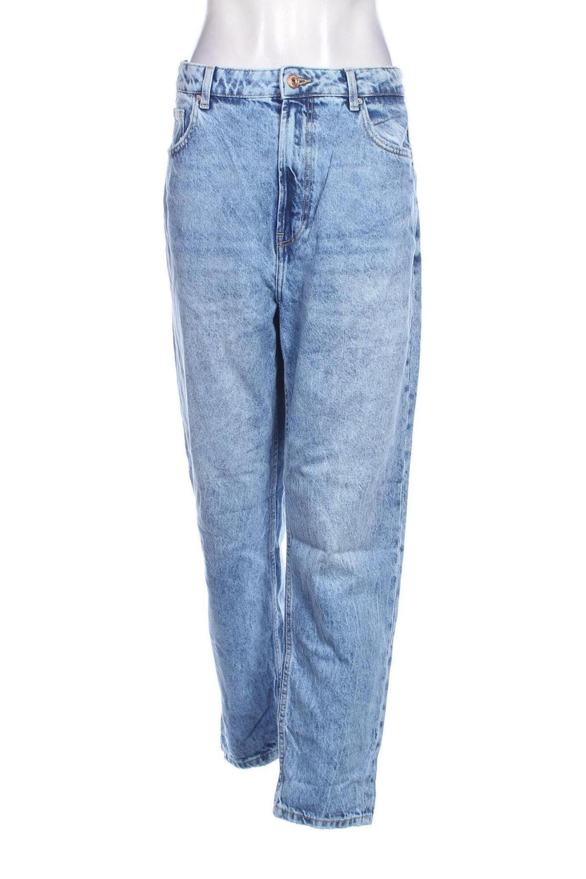 Damen Jeans Bershka, Größe L, Farbe Blau, Preis 9,49 €