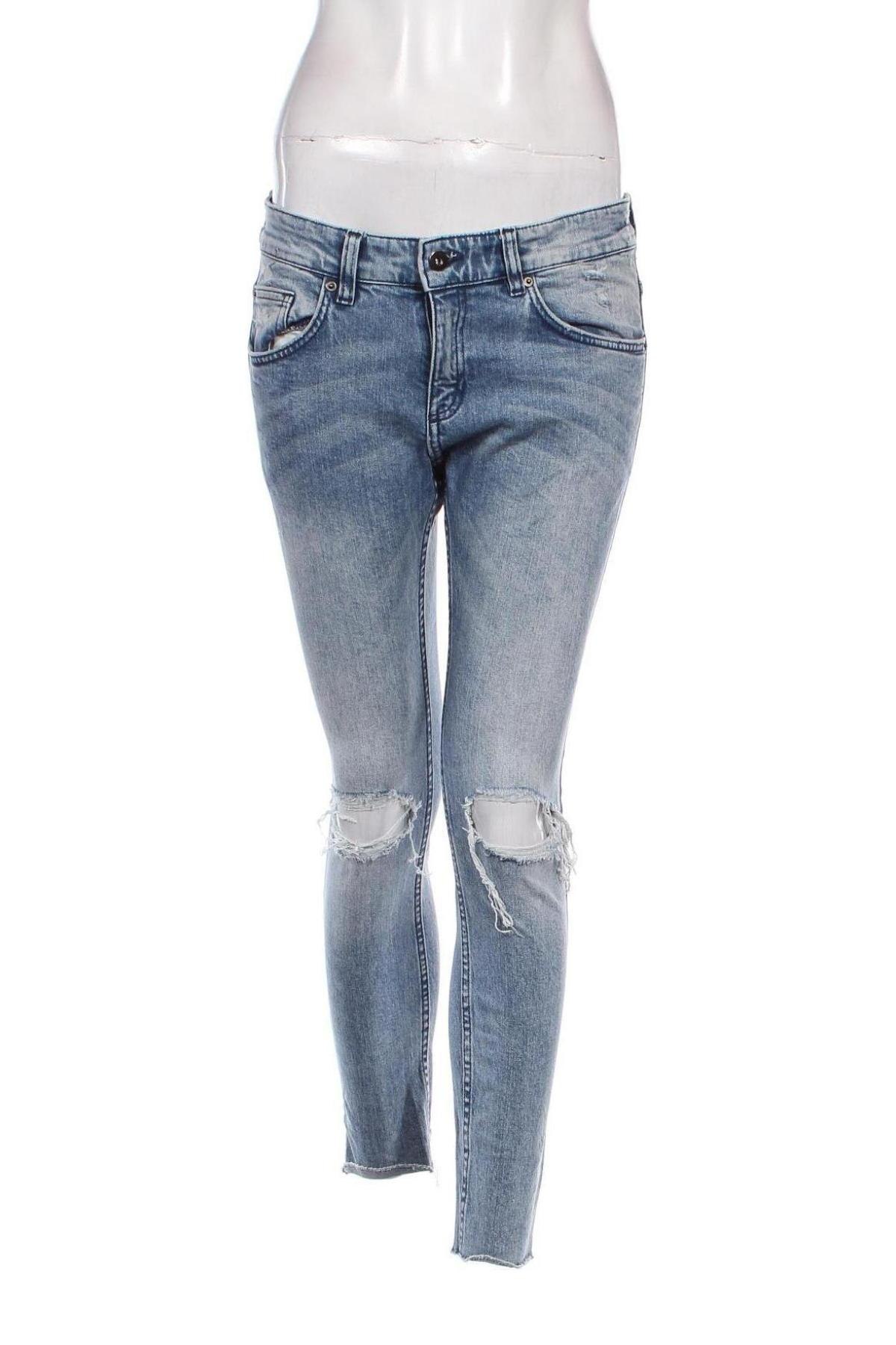 Damskie jeansy H&M Divided, Rozmiar M, Kolor Niebieski, Cena 46,99 zł