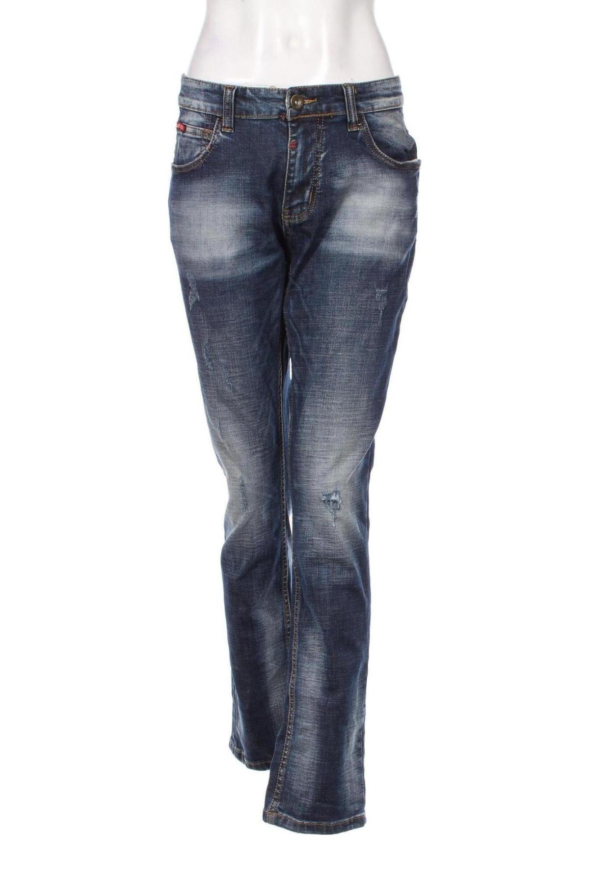 Damen Jeans M.Sara, Größe L, Farbe Blau, Preis 10,99 €