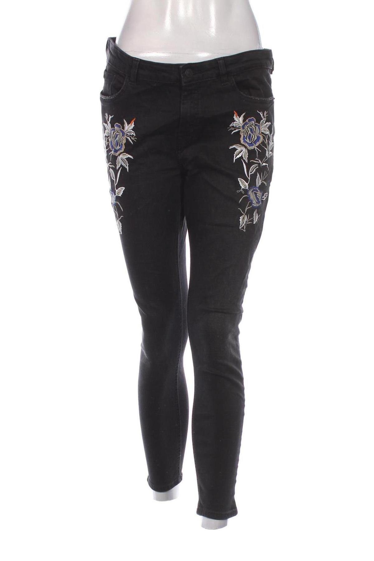 Damen Jeans Mango, Größe L, Farbe Schwarz, Preis € 12,49