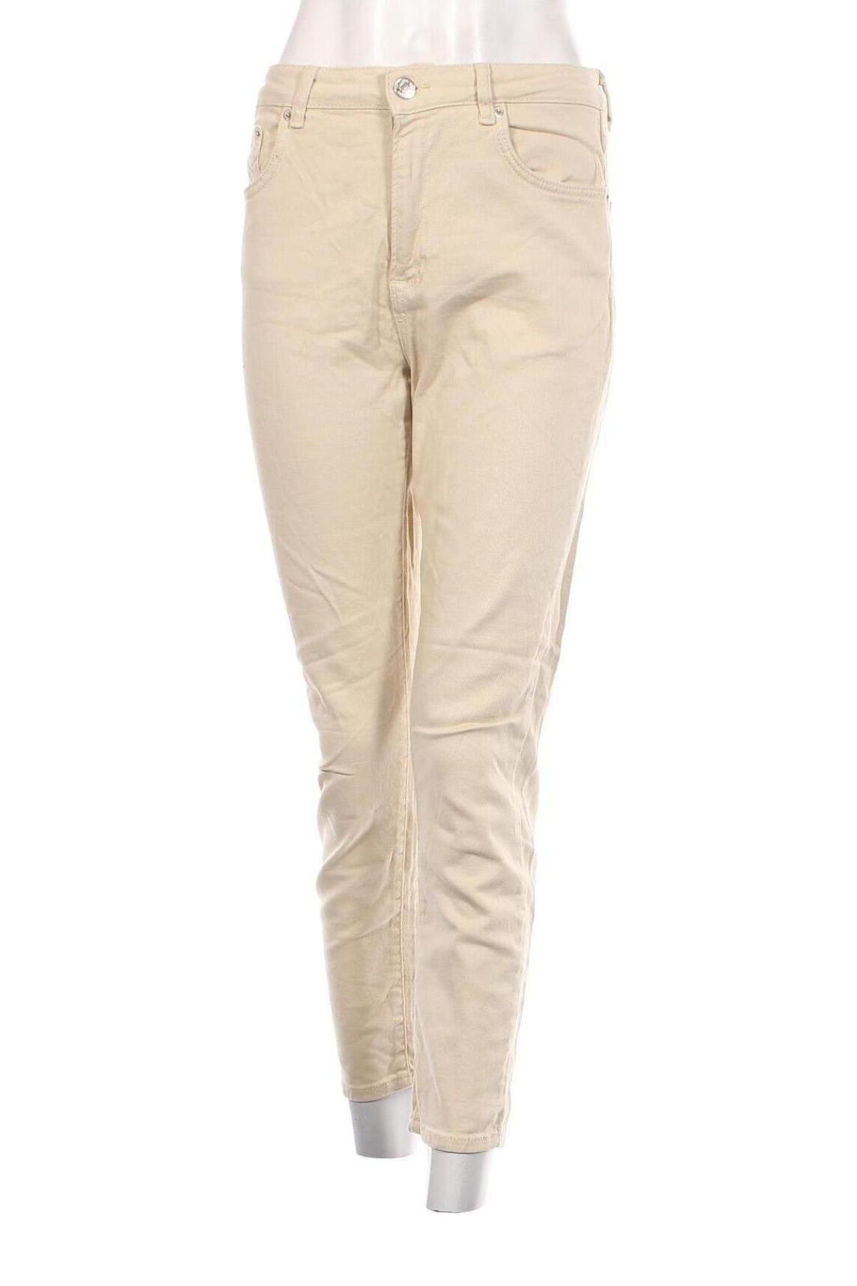 Damen Jeans Stradivarius, Größe M, Farbe Beige, Preis 8,49 €