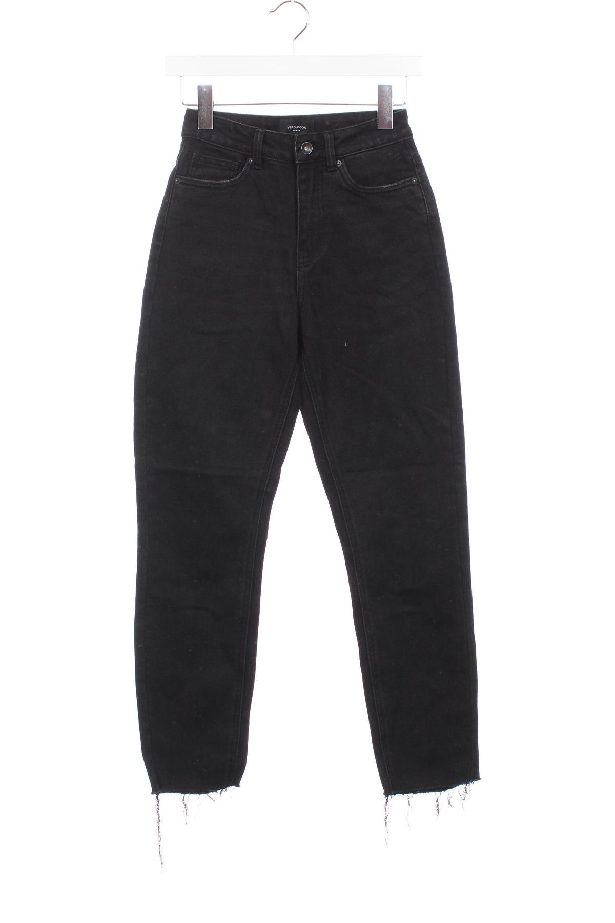 Damskie jeansy Vero Moda, Rozmiar XS, Kolor Czarny, Cena 53,99 zł