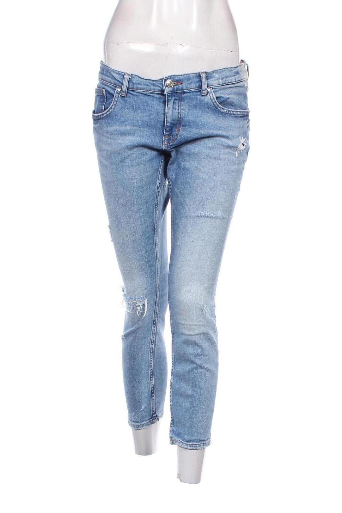 Damen Jeans Zara, Größe M, Farbe Blau, Preis 9,99 €