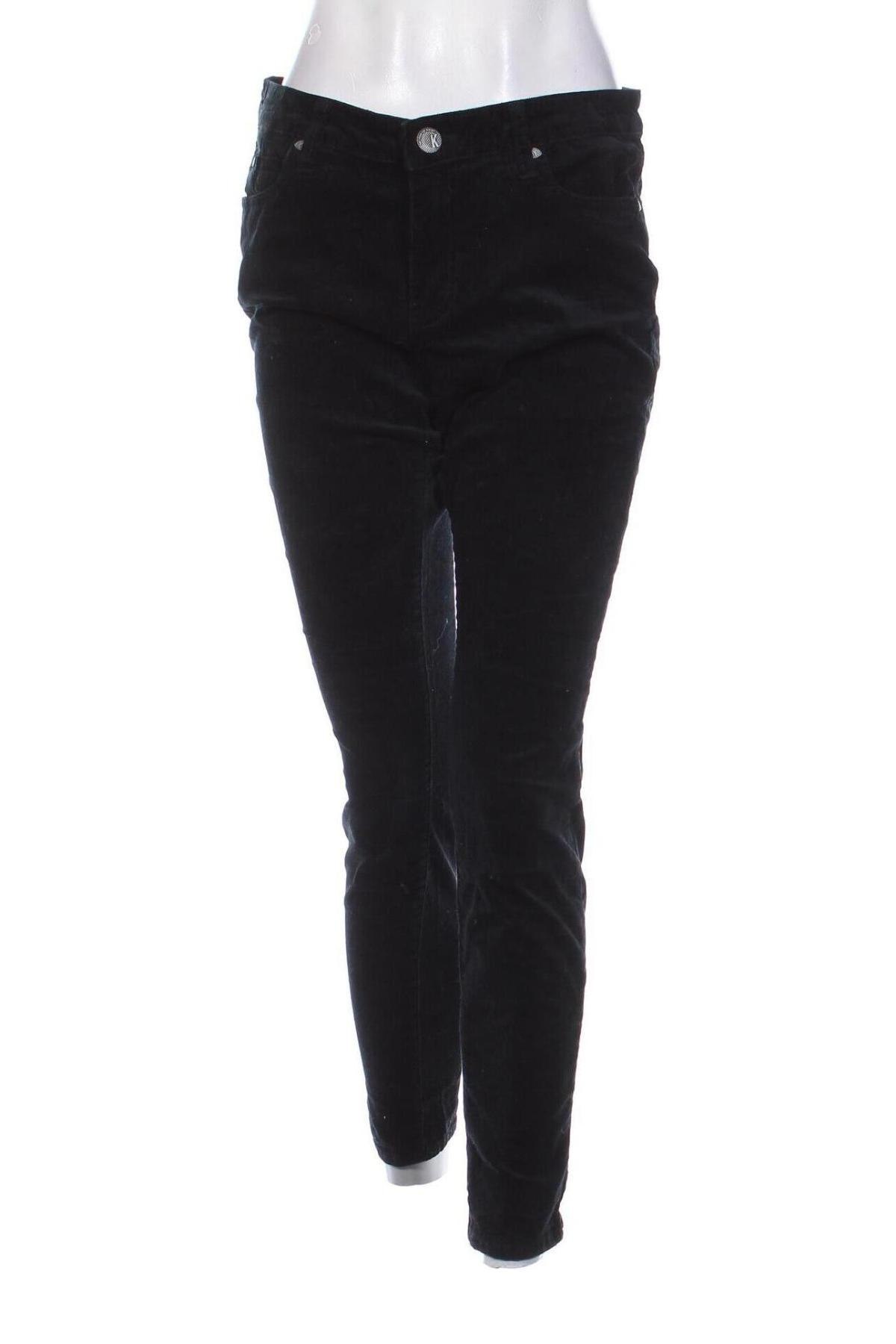 Pantaloni de velvet de femei, Mărime M, Culoare Negru, Preț 95,99 Lei