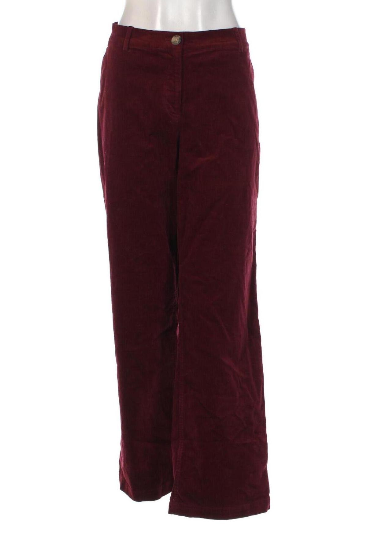 Damen Cordhose Bpc Bonprix Collection, Größe L, Farbe Rot, Preis € 20,49