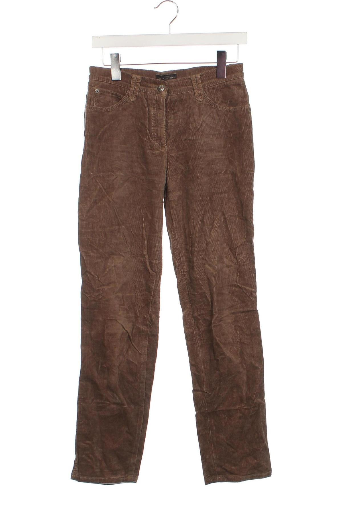 Pantaloni de velvet de femei Brax, Mărime S, Culoare Maro, Preț 223,99 Lei