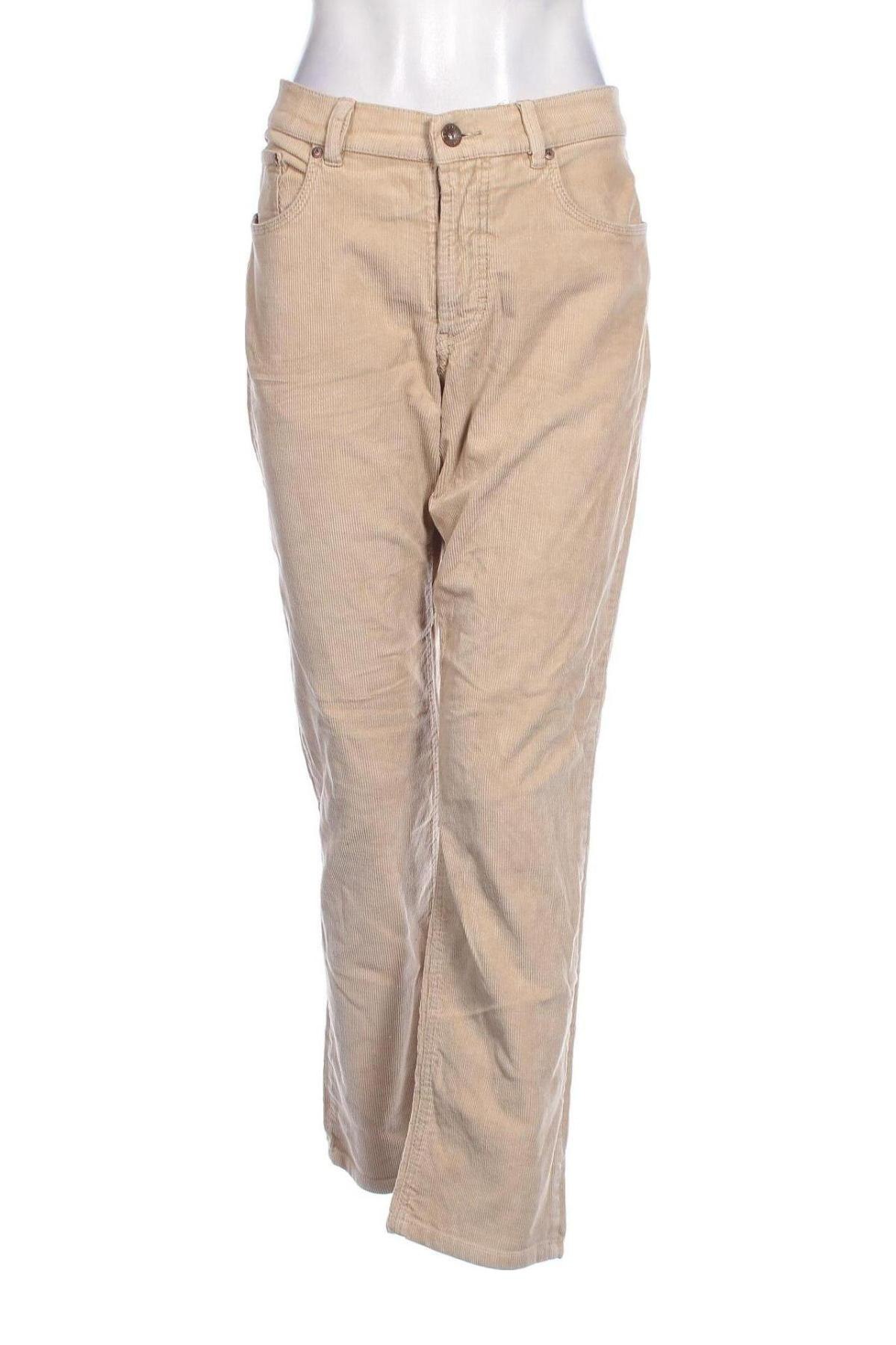 Damen Cordhose Brax, Größe L, Farbe Beige, Preis € 24,49