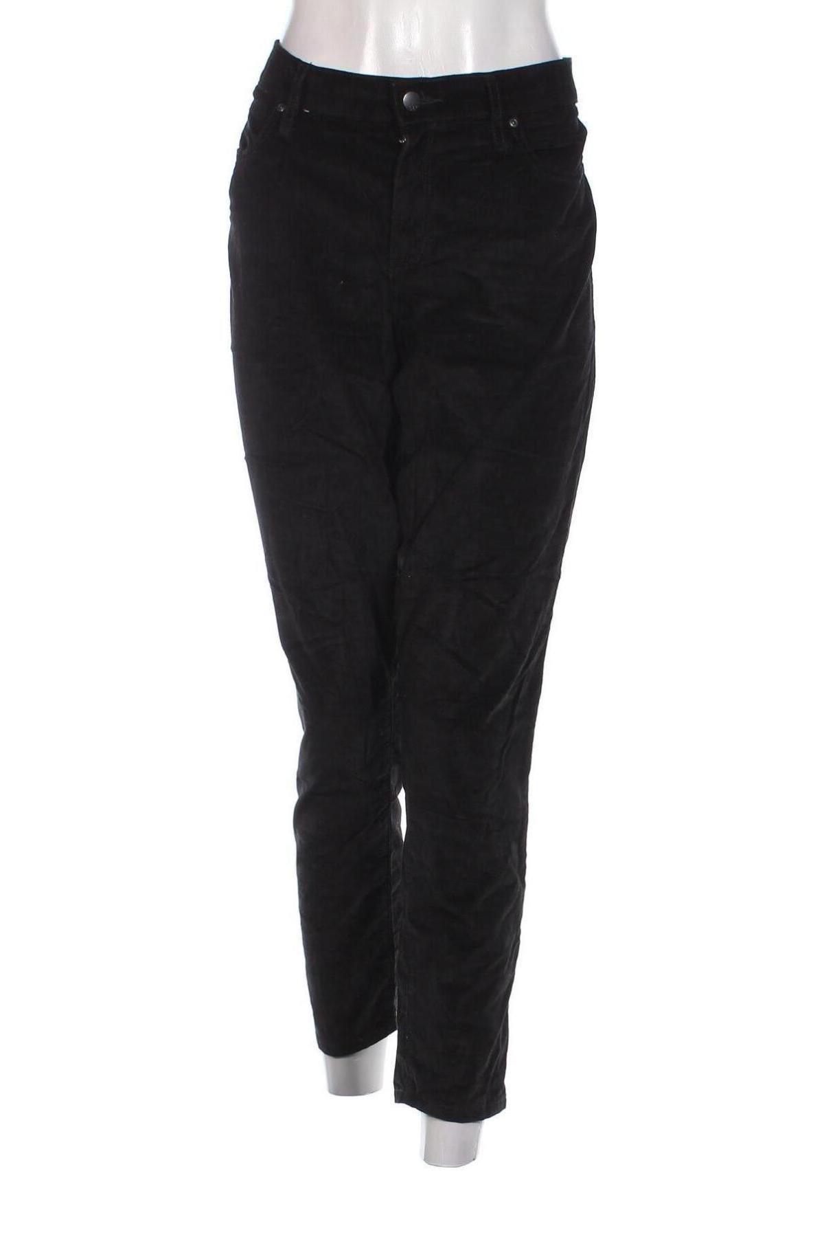 Pantaloni de velvet de femei Gap, Mărime XL, Culoare Negru, Preț 56,99 Lei