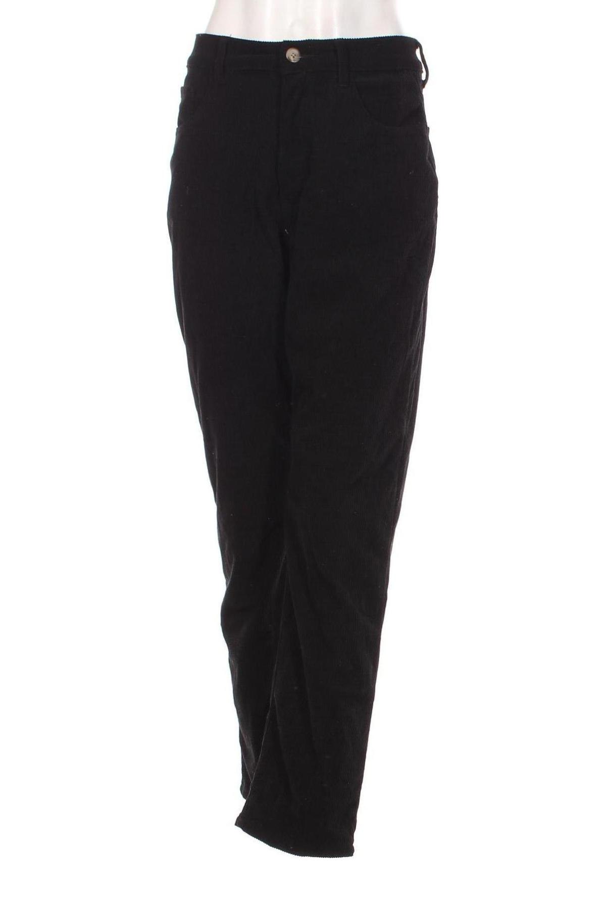 Pantaloni de velvet de femei SHEIN, Mărime M, Culoare Negru, Preț 95,99 Lei