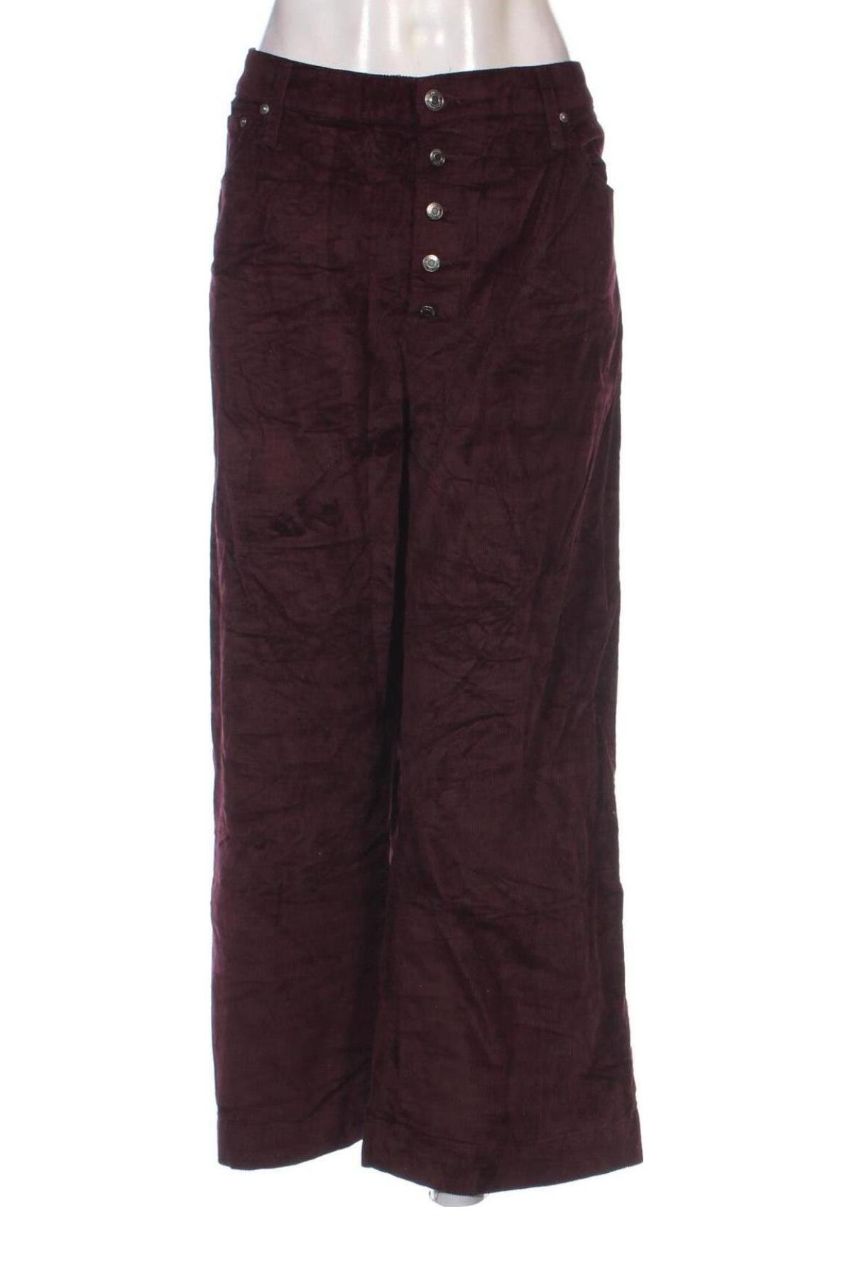 Damen Cordhose Time and tru, Größe XL, Farbe Lila, Preis 10,49 €