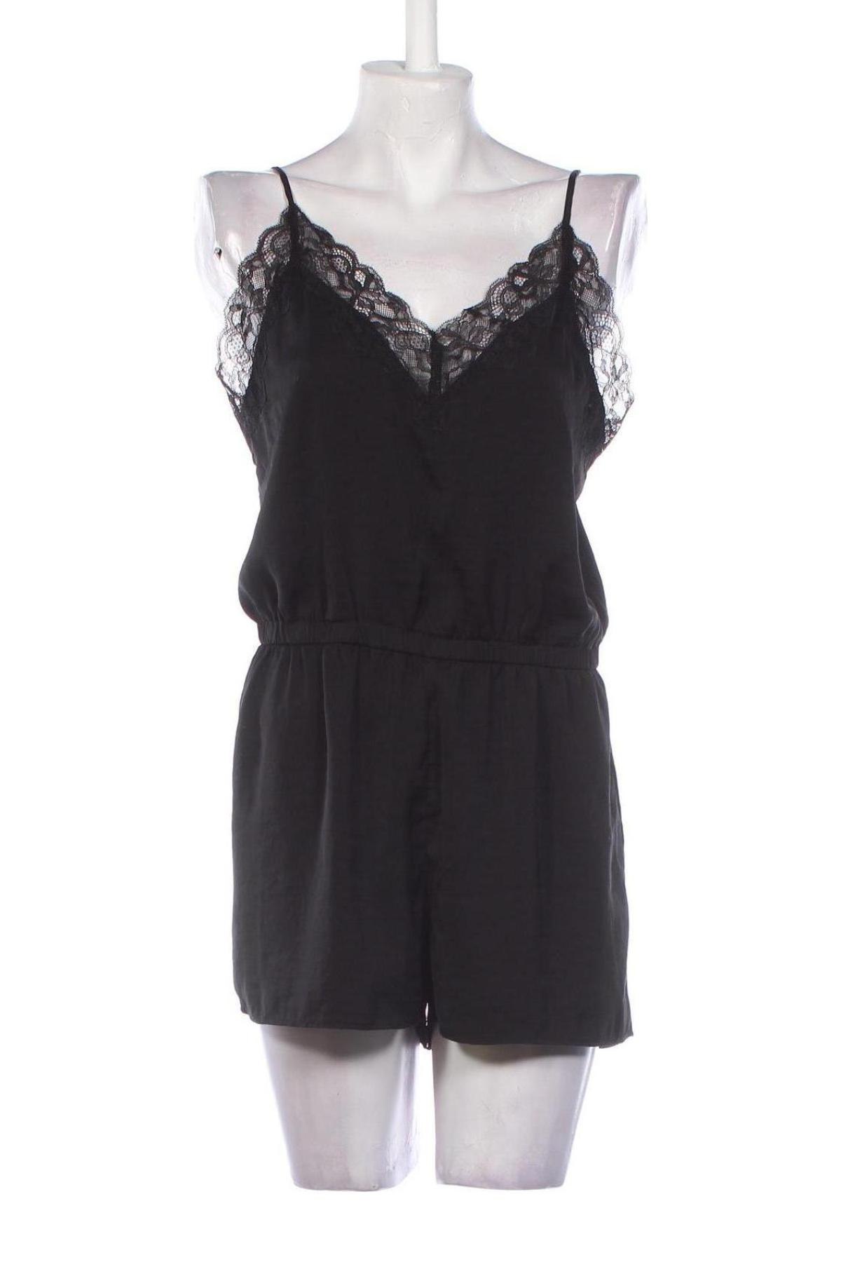 Women's short jumpsuit H&M, Mărime M, Culoare Negru, Preț 74,99 Lei