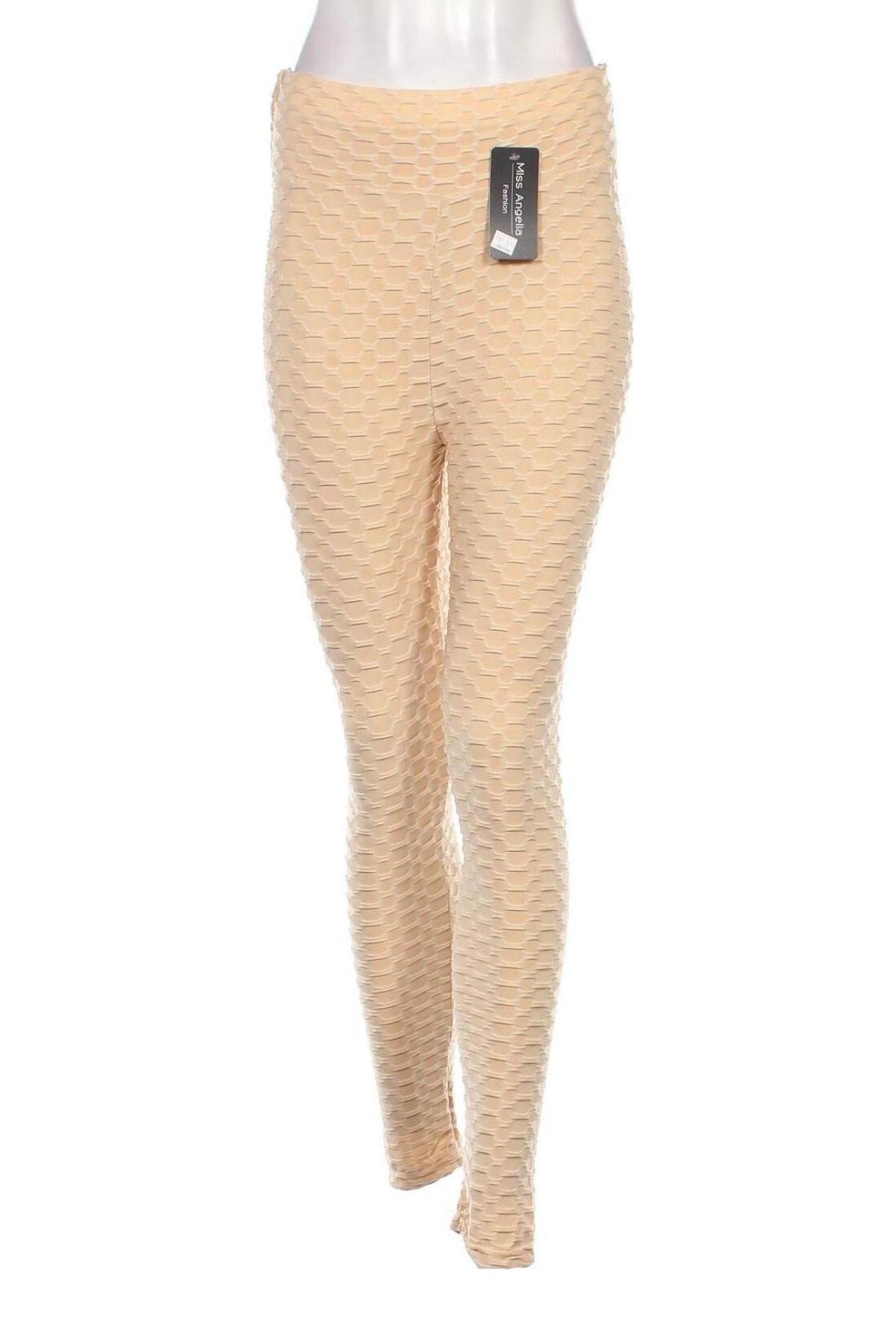 Damen Leggings, Größe L, Farbe Beige, Preis € 16,00