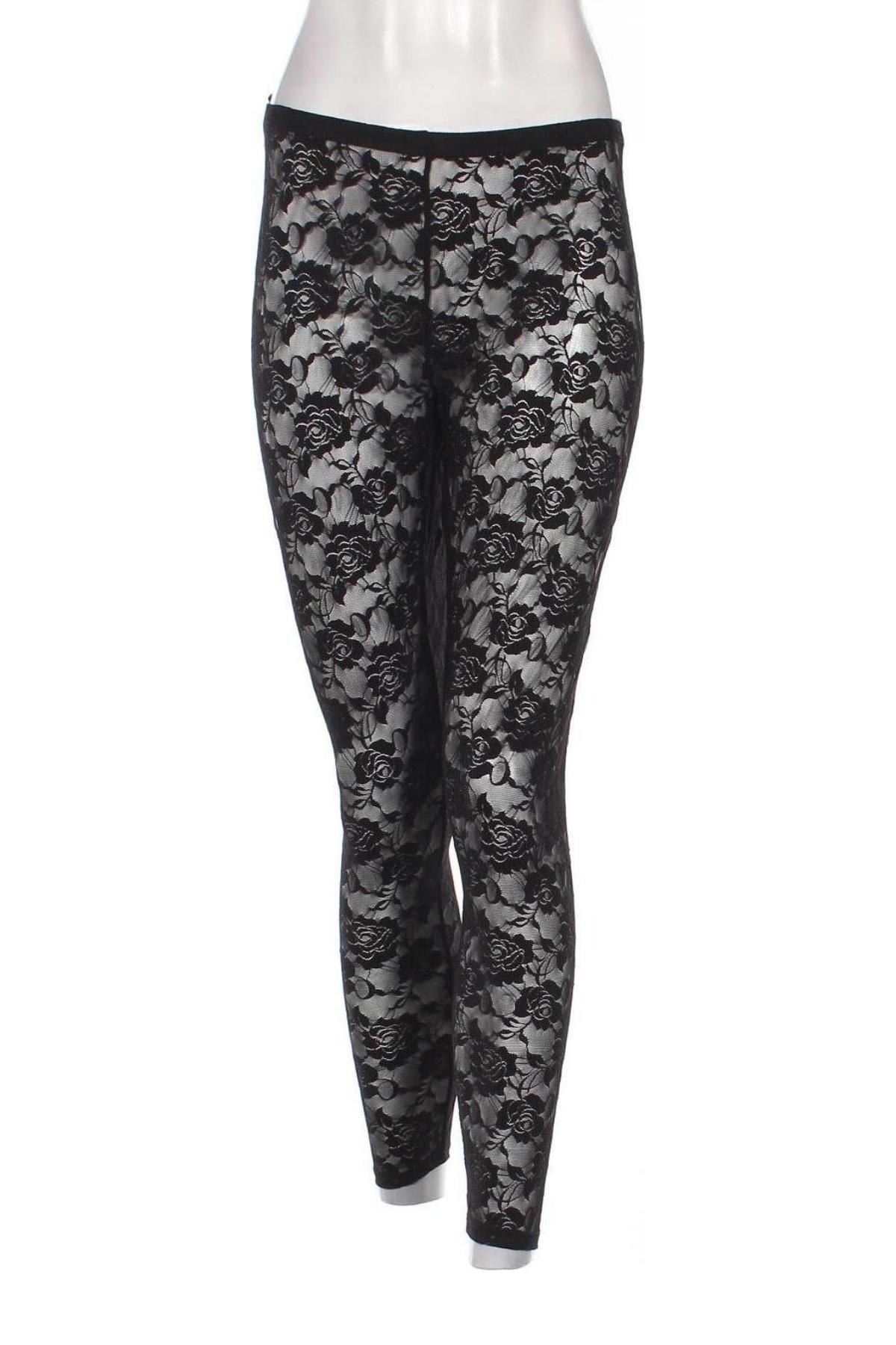 Damen Leggings H&M Divided, Größe L, Farbe Schwarz, Preis € 9,72