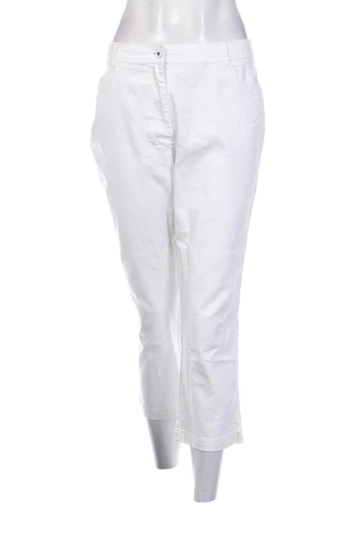 Pantaloni de femei Cecil, Mărime XXL, Culoare Alb, Preț 134,99 Lei