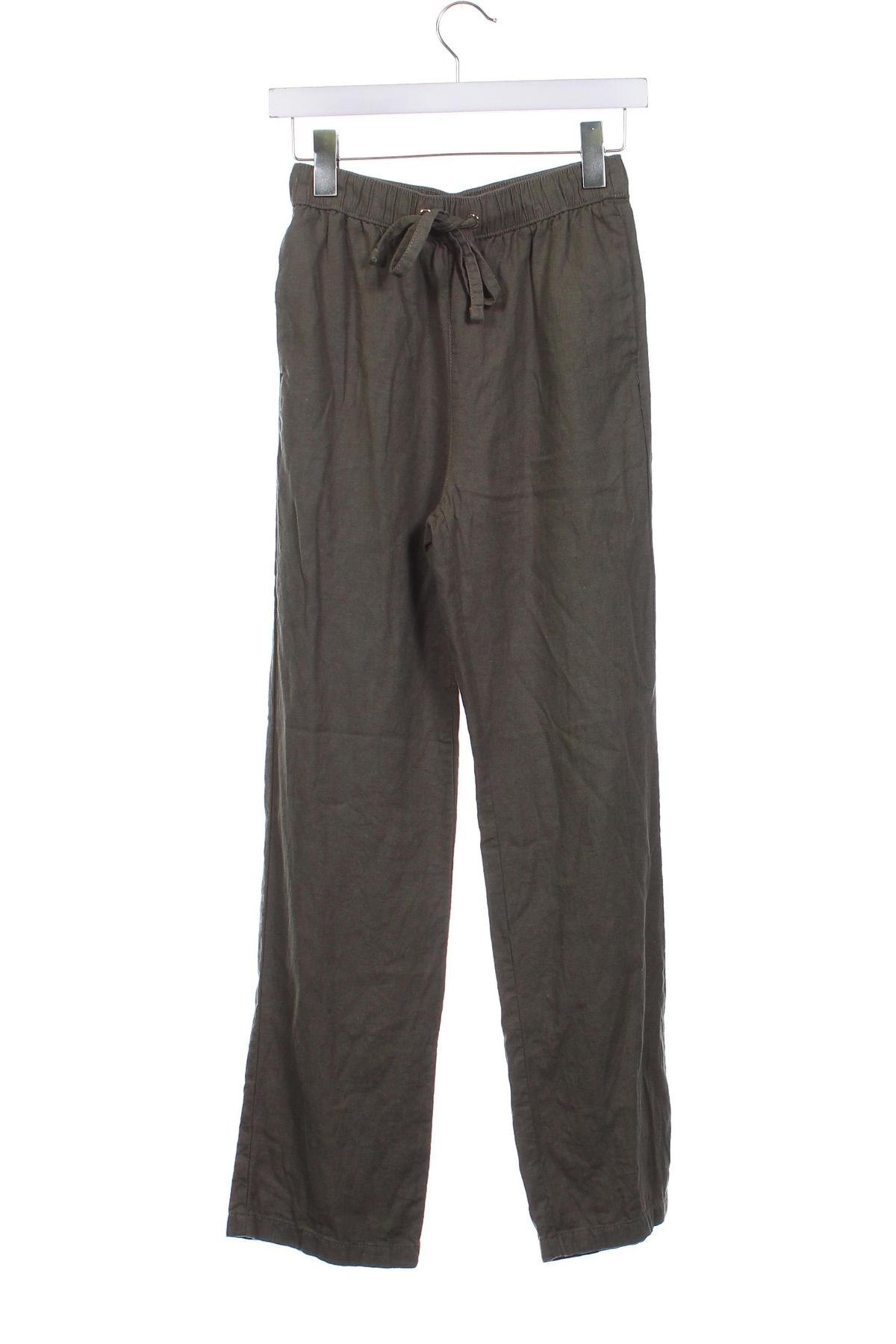 Pantaloni de femei F&F, Mărime XS, Culoare Verde, Preț 59,99 Lei