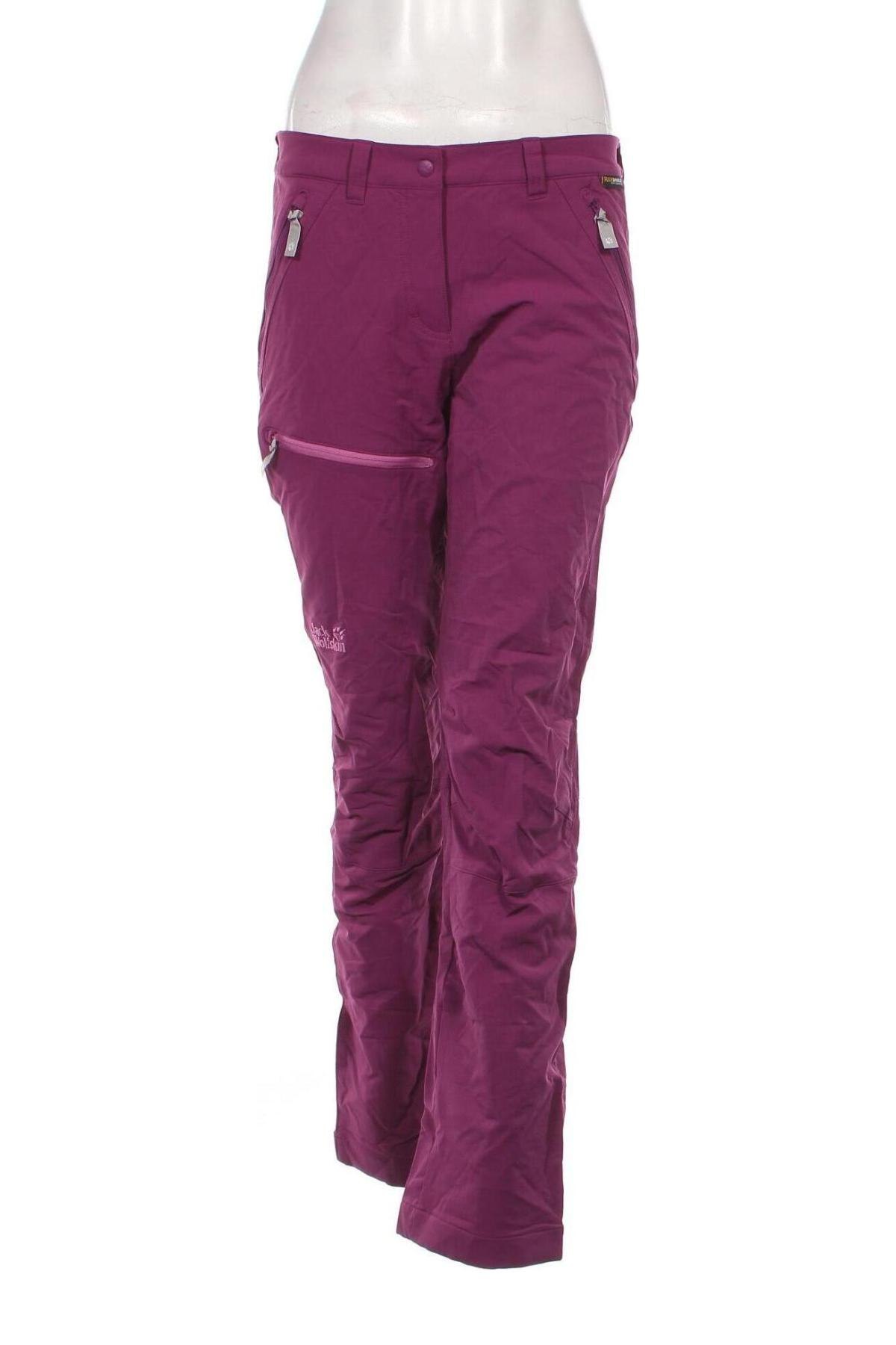 Pantaloni de femei Jack Wolfskin, Mărime M, Culoare Roz, Preț 171,99 Lei