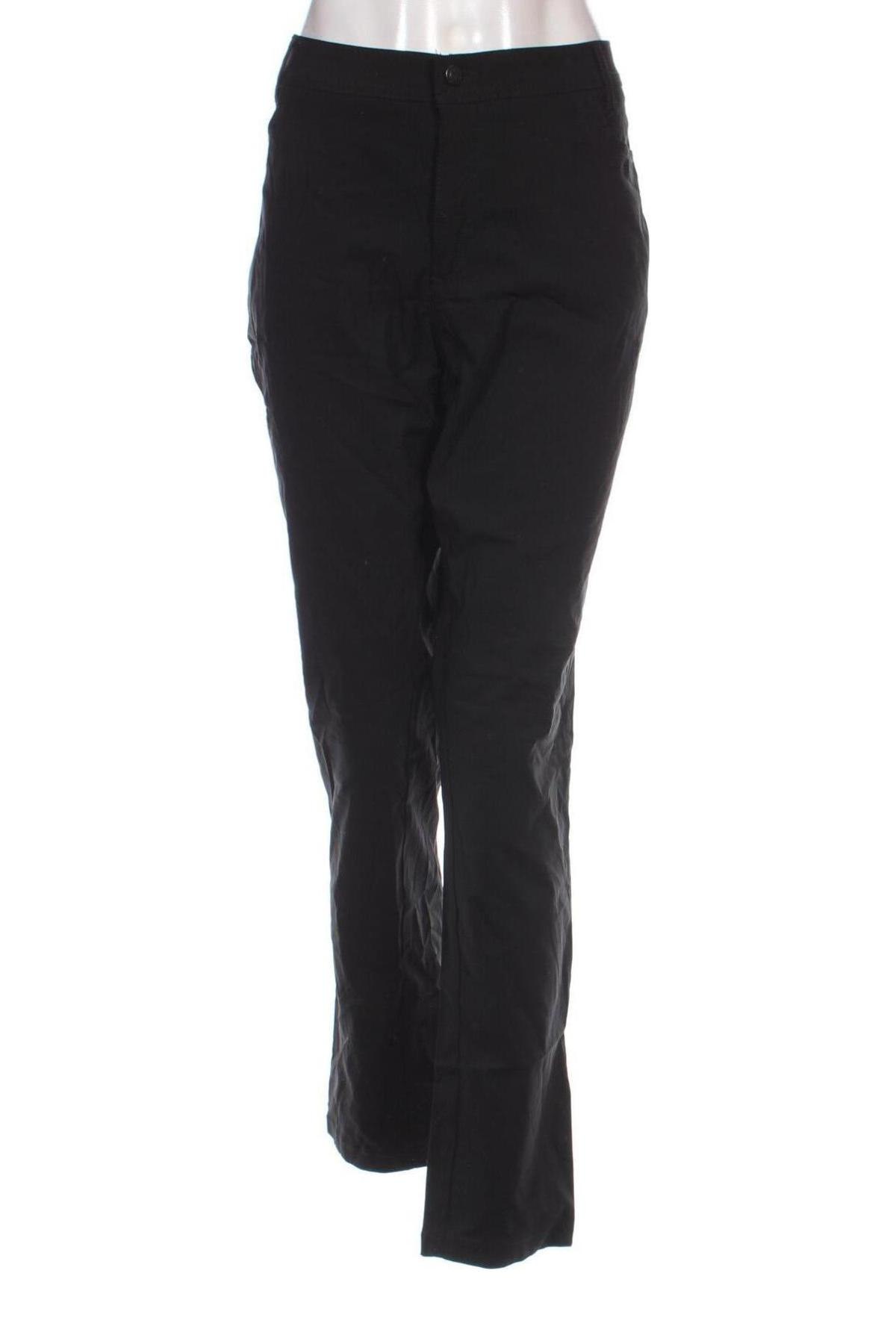 Pantaloni de femei Laura Torelli, Mărime XXL, Culoare Negru, Preț 38,99 Lei