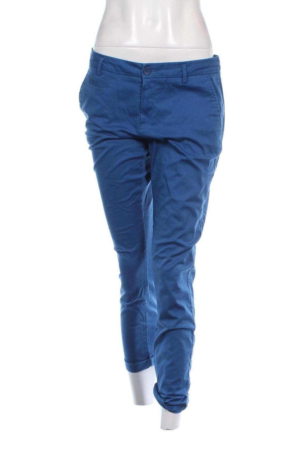 Pantaloni de femei United Colors Of Benetton, Mărime S, Culoare Albastru, Preț 40,99 Lei