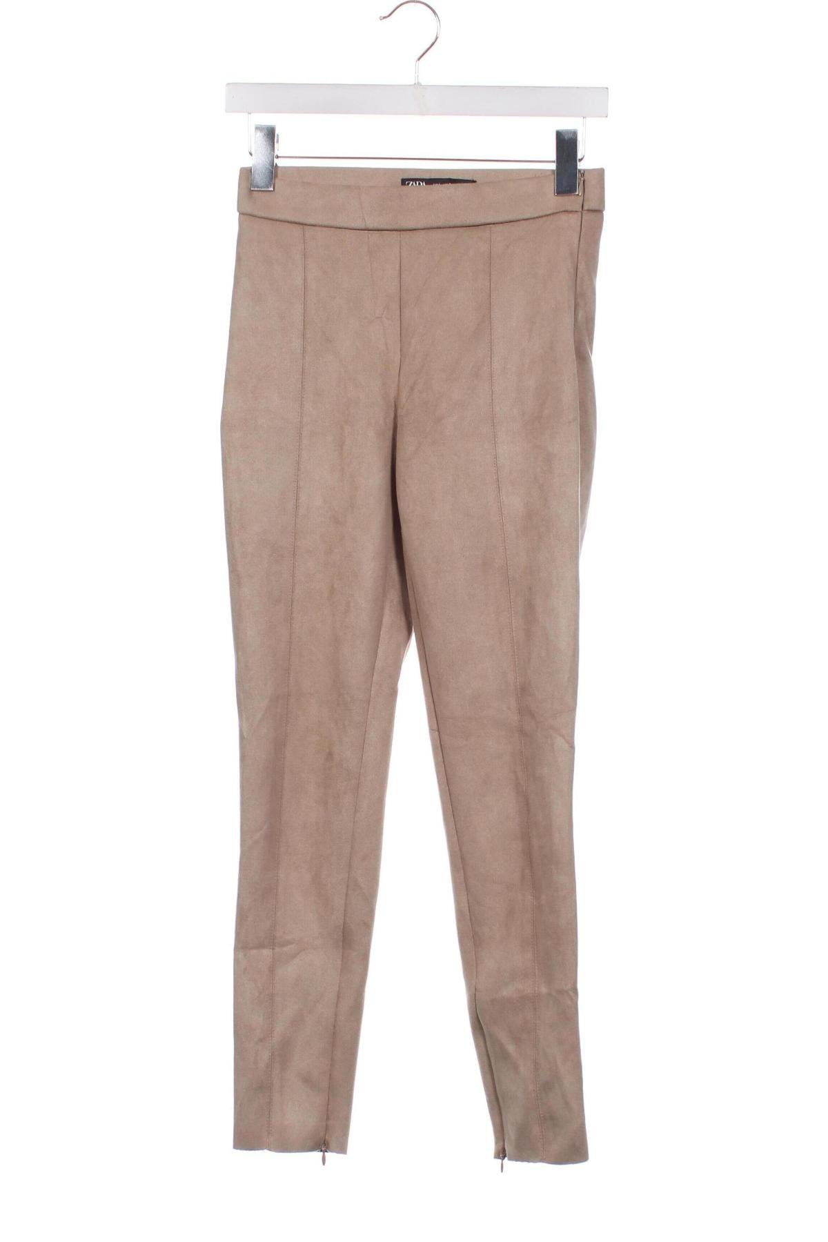 Damenhose Zara, Größe S, Farbe Beige, Preis € 6,99