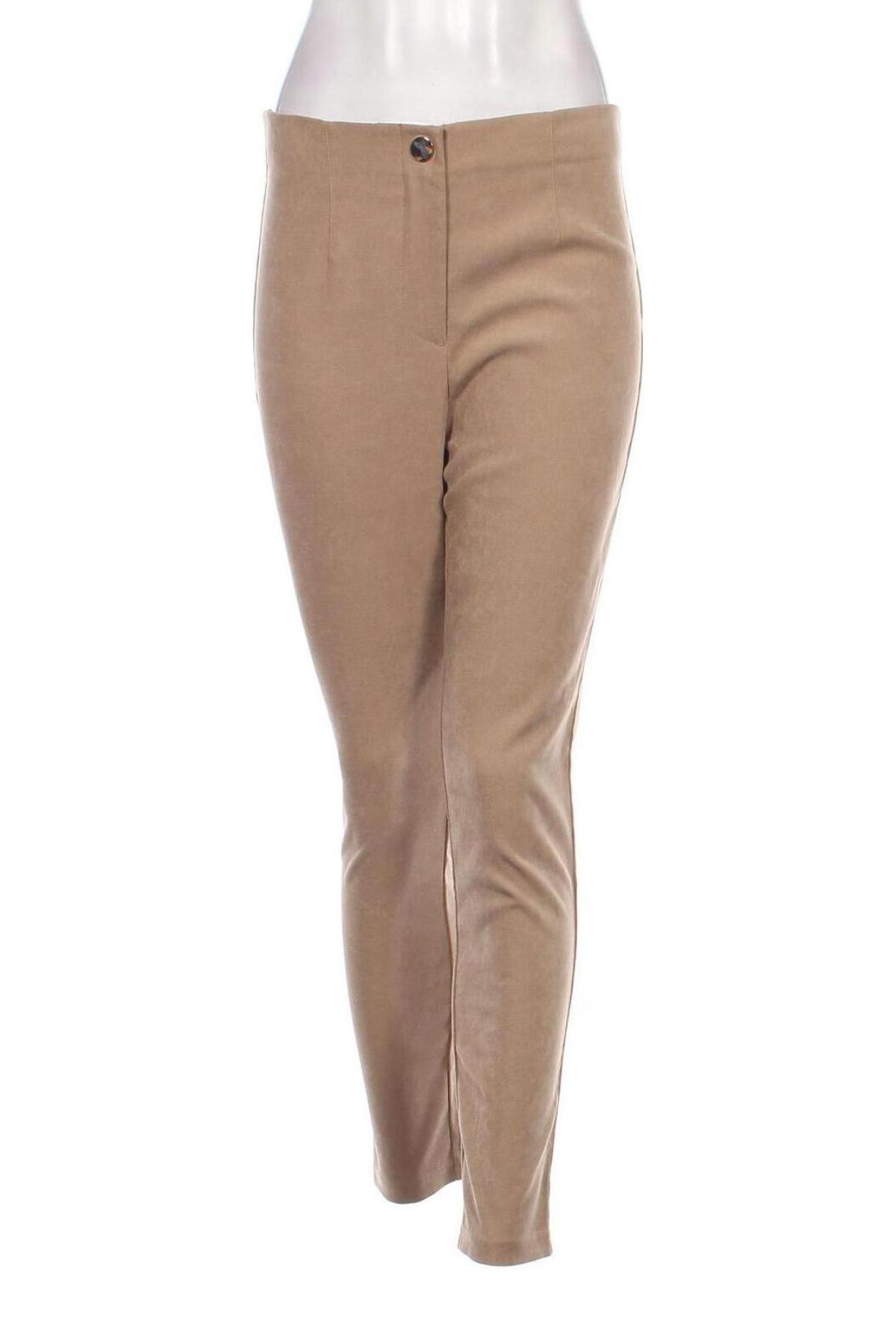 Damenhose Zara, Größe M, Farbe Beige, Preis 8,99 €