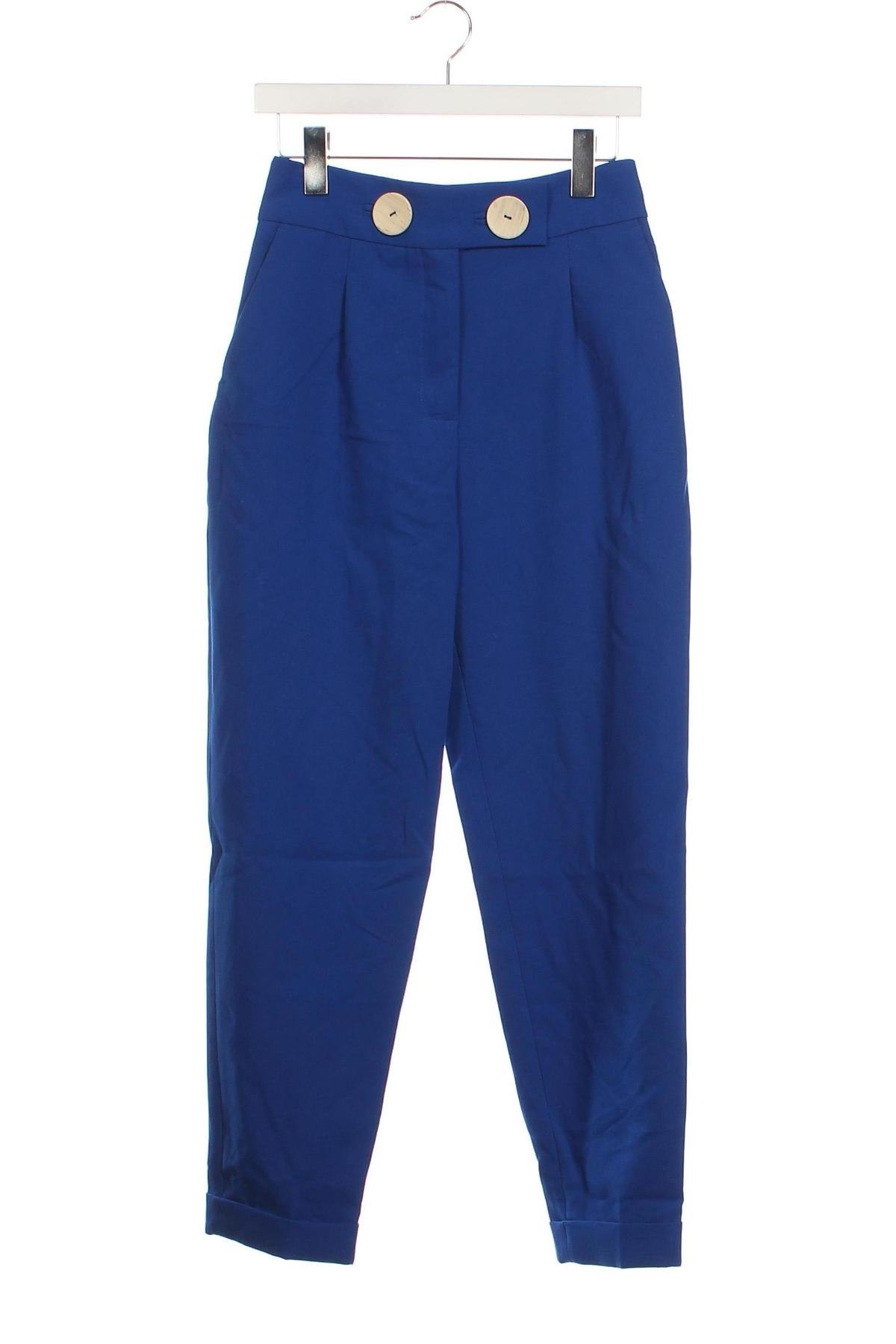 Pantaloni de femei Zara, Mărime S, Culoare Albastru, Preț 35,99 Lei