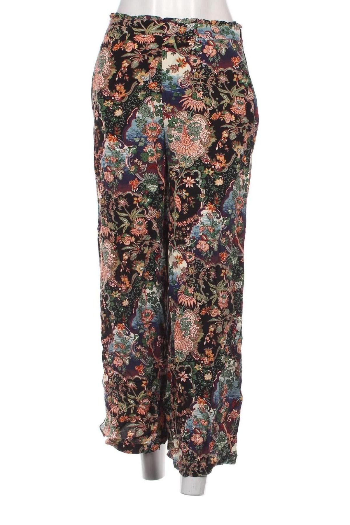 Pantaloni de femei Zara Trafaluc, Mărime M, Culoare Multicolor, Preț 88,99 Lei