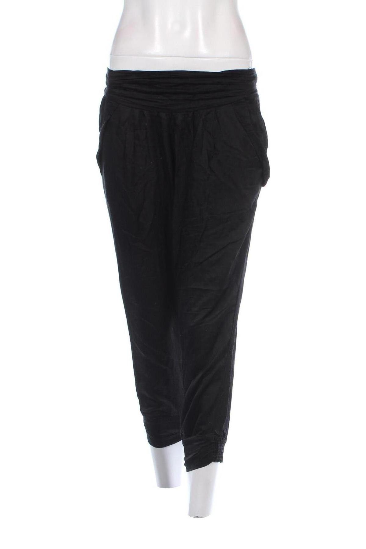 Pantaloni de femei Zara Trafaluc, Mărime S, Culoare Negru, Preț 88,99 Lei