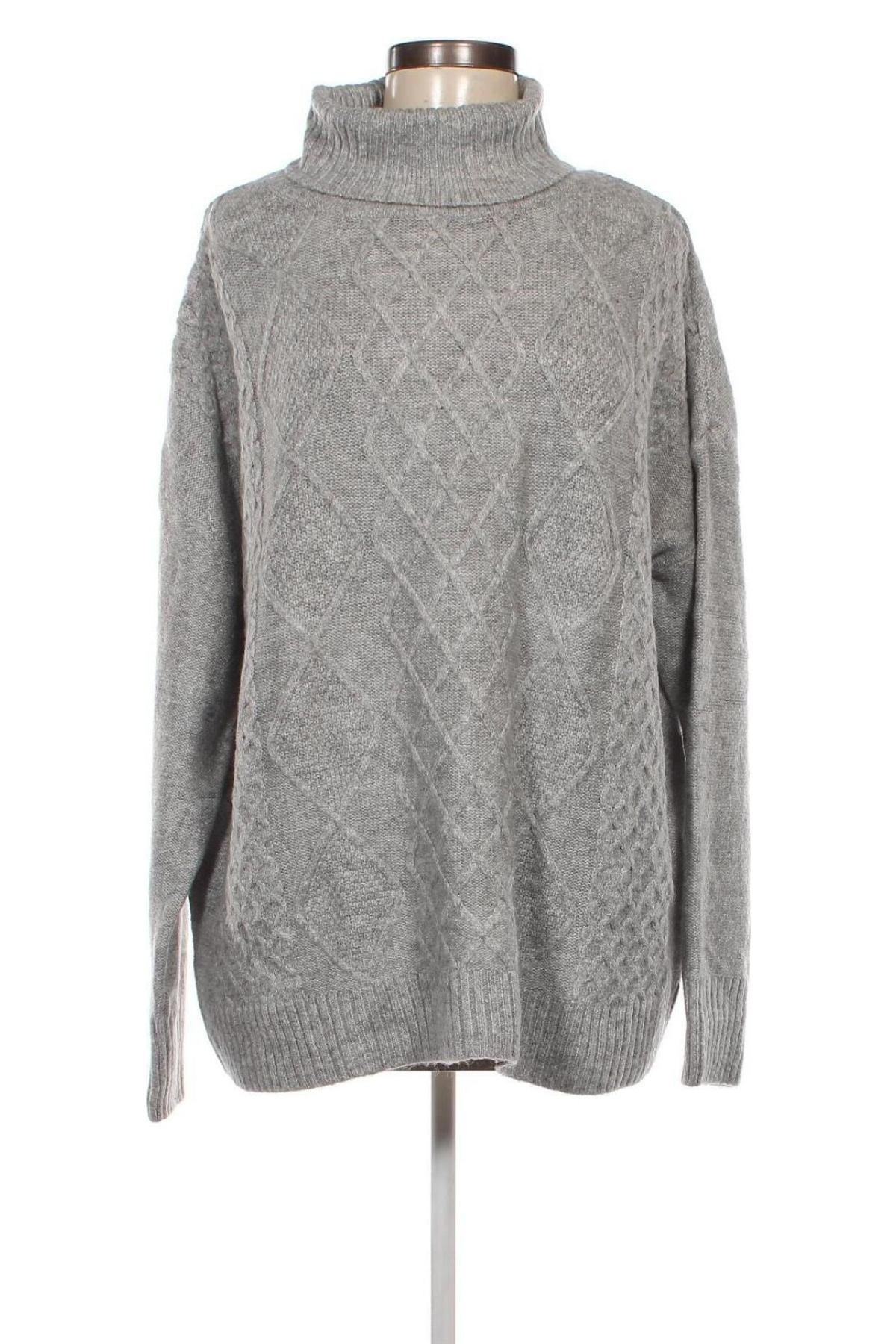 Damenpullover, Größe L, Farbe Grau, Preis 20,49 €