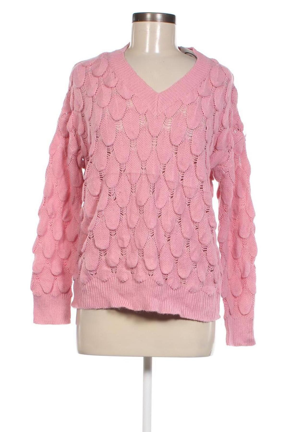 Damenpullover, Größe M, Farbe Rosa, Preis 20,49 €