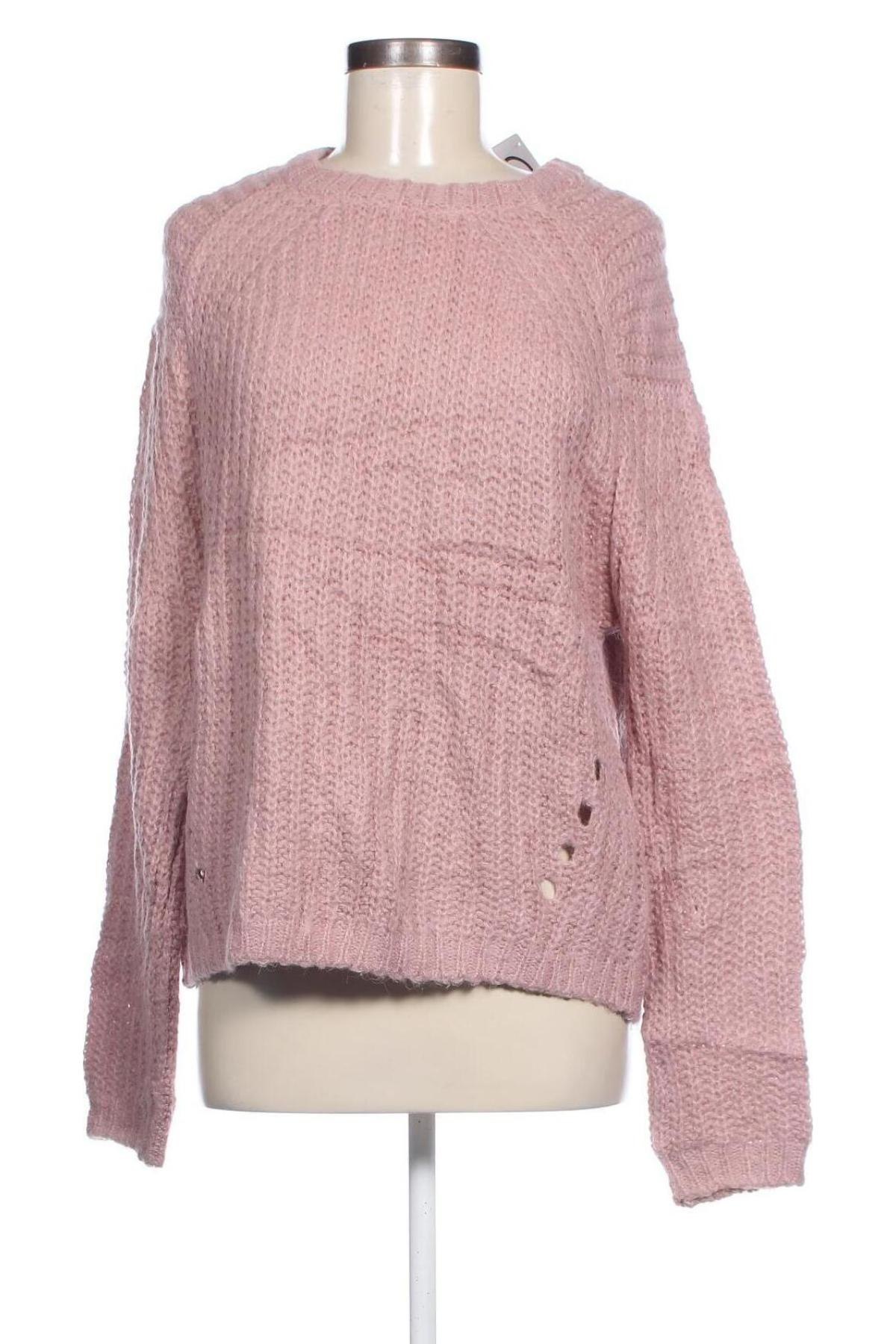 Damenpullover, Größe M, Farbe Rosa, Preis 11,99 €