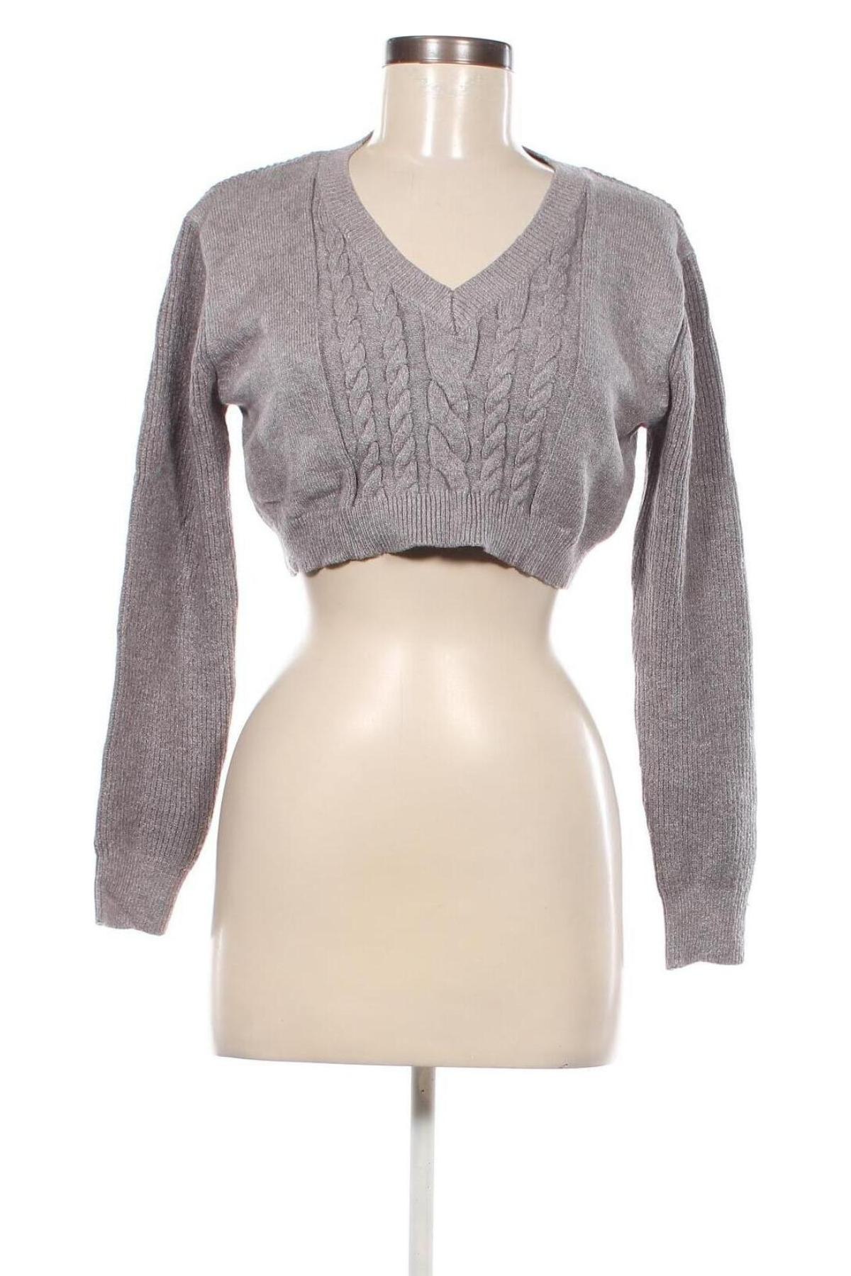 Damenpullover, Größe M, Farbe Grau, Preis € 9,49