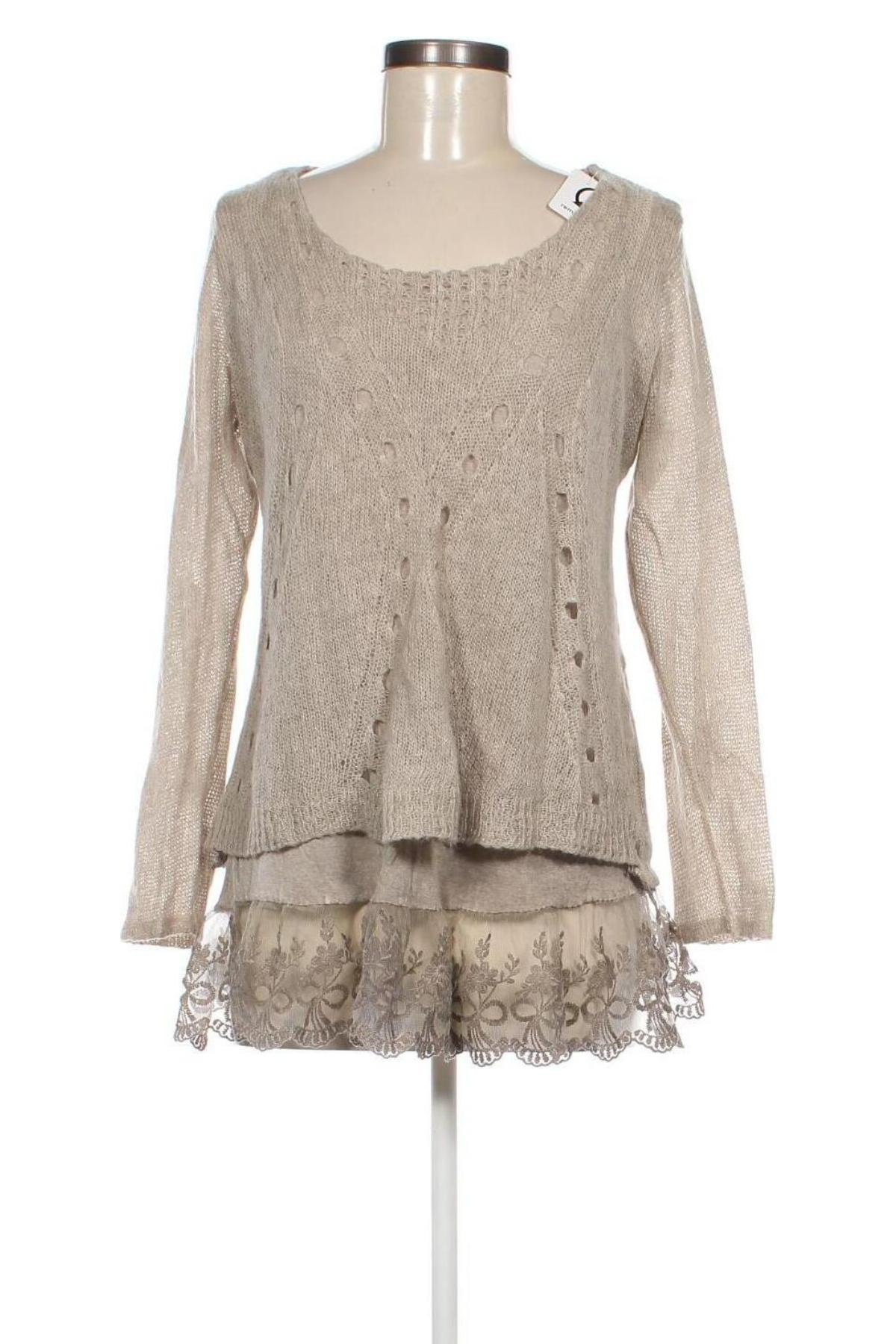 Damenpullover, Größe L, Farbe Beige, Preis € 27,70